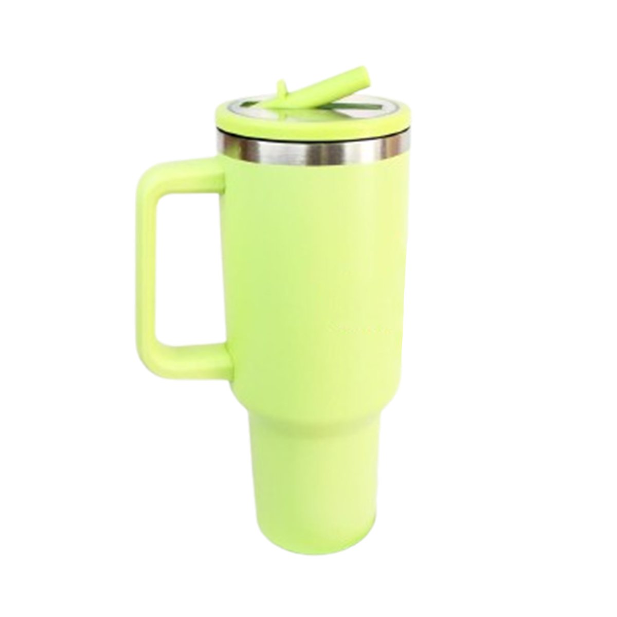 PACK4 TERMO EN COLOR VERDE LIMON CON ASA Y PICO 1200ML EN MATERIAL ABS Y ACERO Y+PAPEL REGALO - 3
