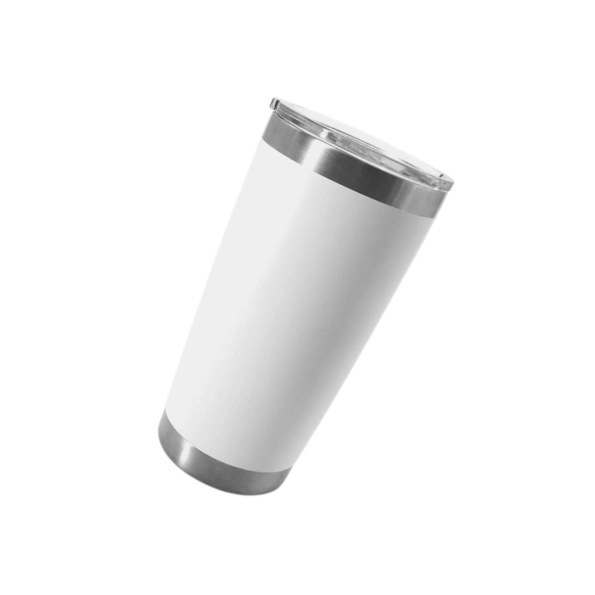 PACK6 CONTENEDOR DE ACERO INOXIDABLE BLANCO 600ML CON TAPA Y ASA COMODA Y+REGALO STICKER - 2