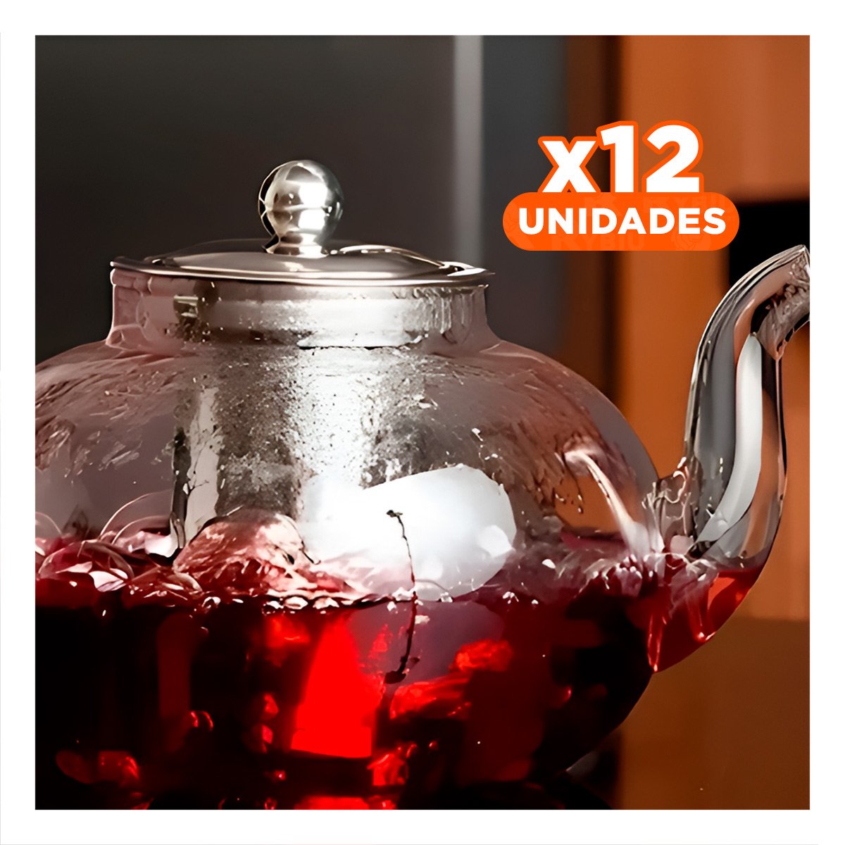 PACK12 HERVIDOR DOMESTICO DE 900ML Y+REGALO STICKERS - 1