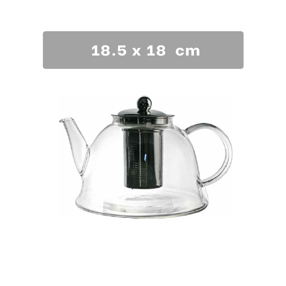 INFUSOR DE COLOR TRANSPARENTE EN 1500ML CON CUERPO DE BOROSILICATO Y ACERO - 4
