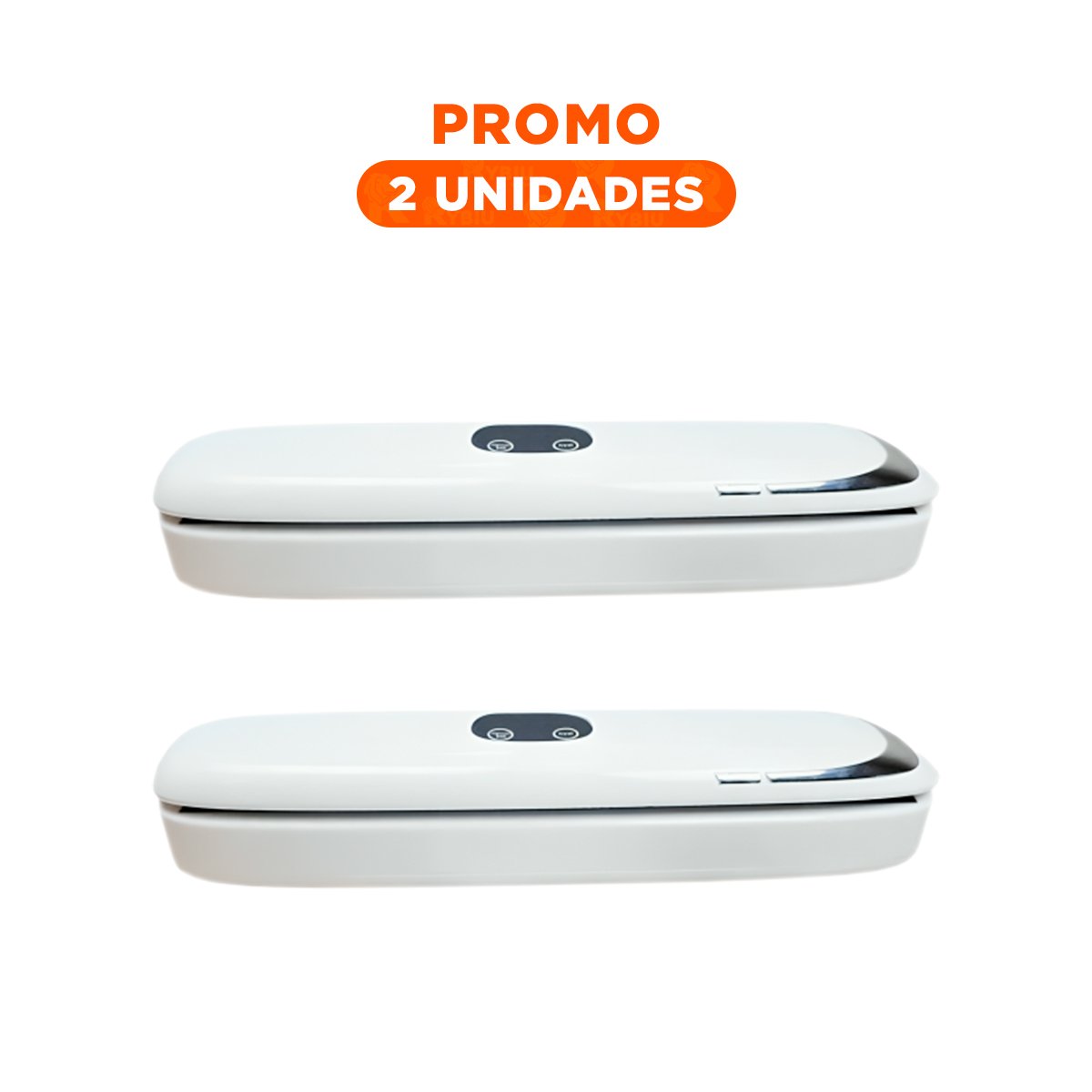 PACK2 UNIDAD ELECTRICA PARA SELLAR AL VACÍO BLANCO Y PLATEADO PORTATIL Y FACIL - 1