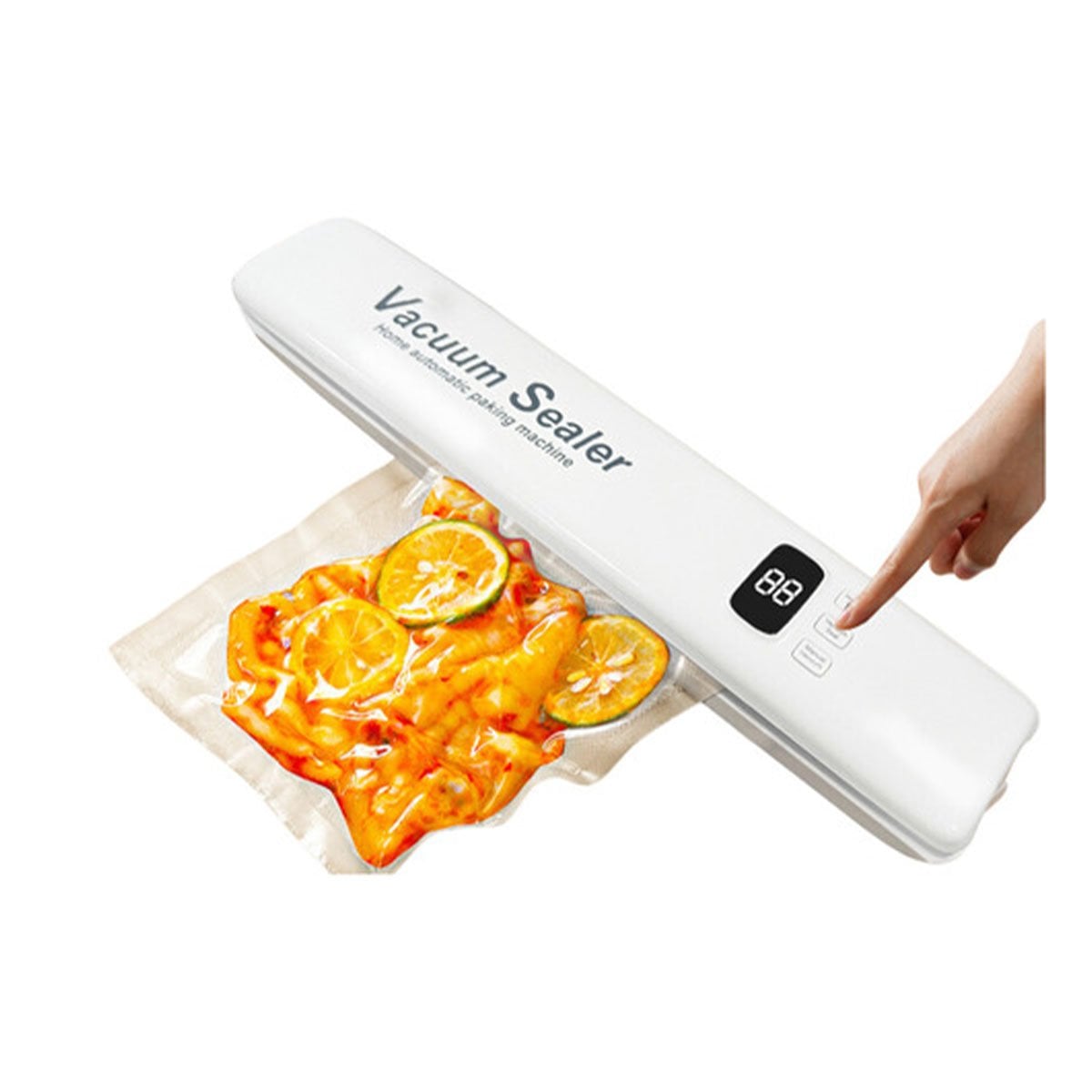 DISPOSITIVO ELECTRICO PARA SELLAR AL VACÍO BLANCO DURABLE Y EFICIENTE Y+REGALO STICKER - 3