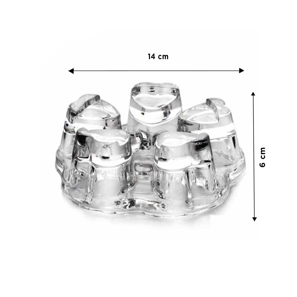 SOPORTE DE COLOR TRANSPARENTE CON SUPERFICIE Y FORMA DE CORAZON PARA TETERA Y+REGALO STICKER - 4