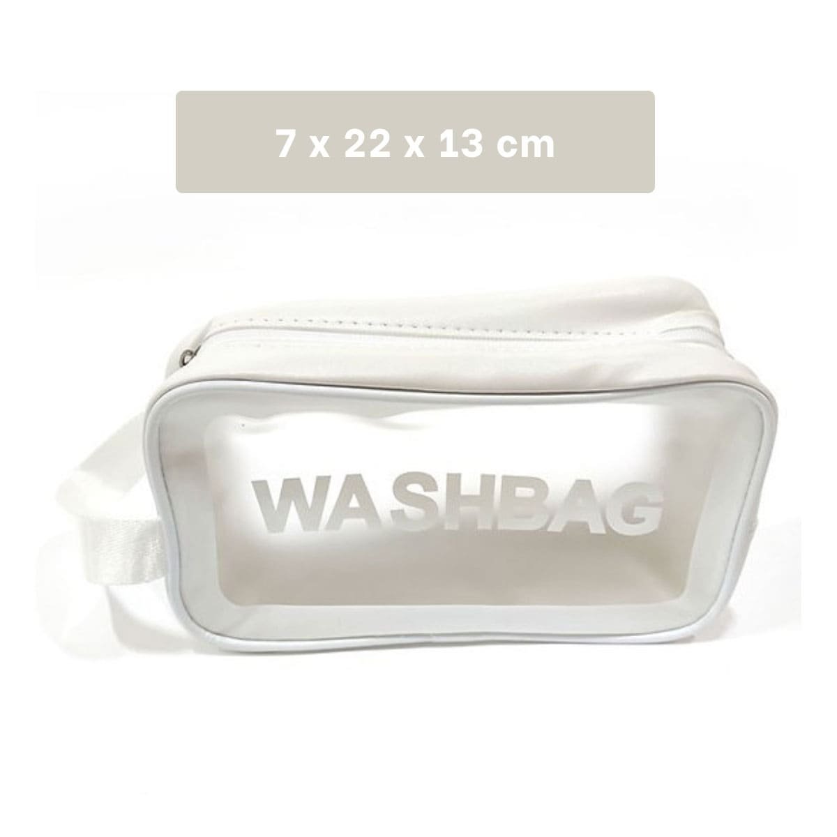 ESTUCHE COMPACTO 22X13X7CM DE COLOR BLANCO RECTANGULAR - 4