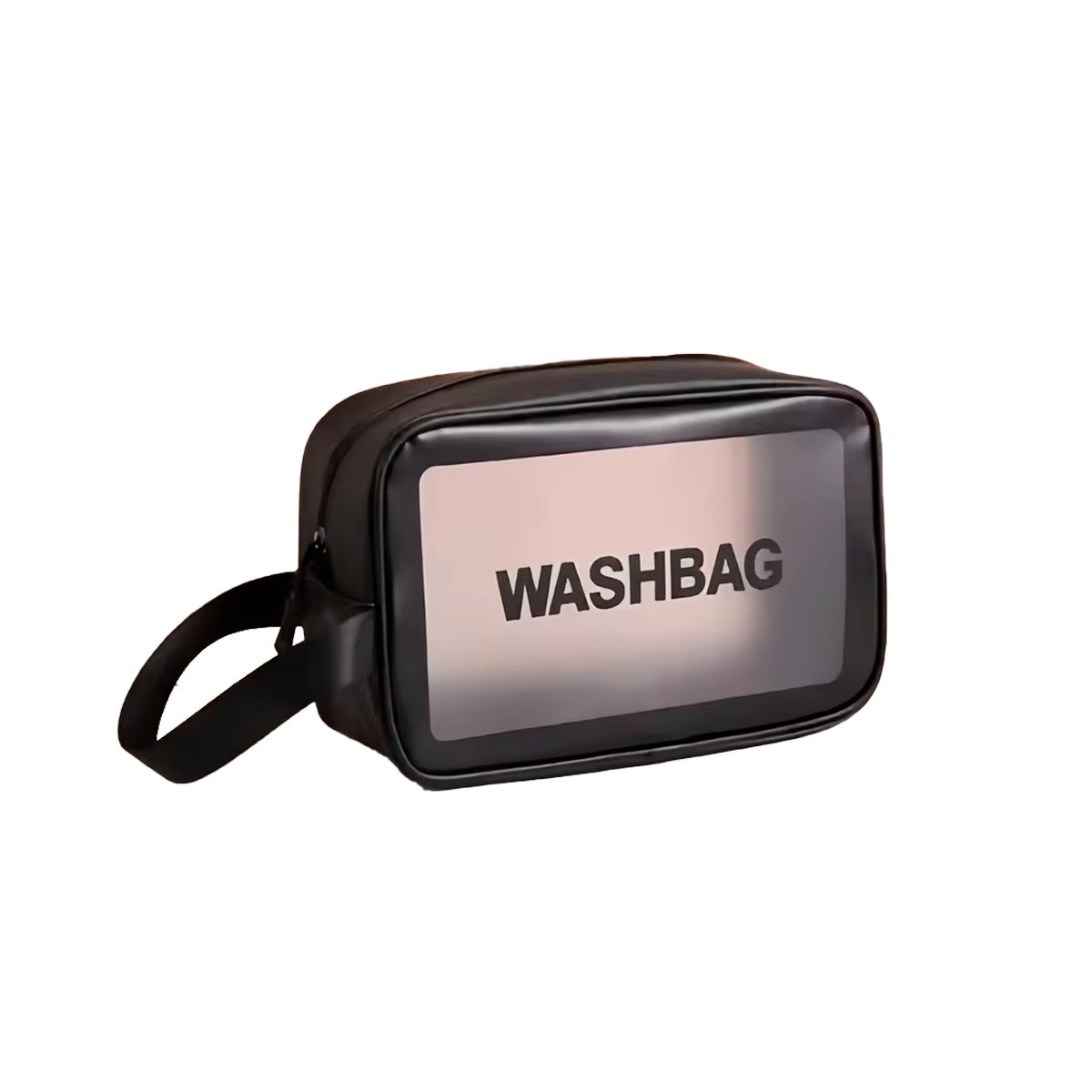 BOLSO COMPACTO 22X13X7CM DE COLOR NEGRO PARA VIAJE Y+PAPEL REGALO - 1