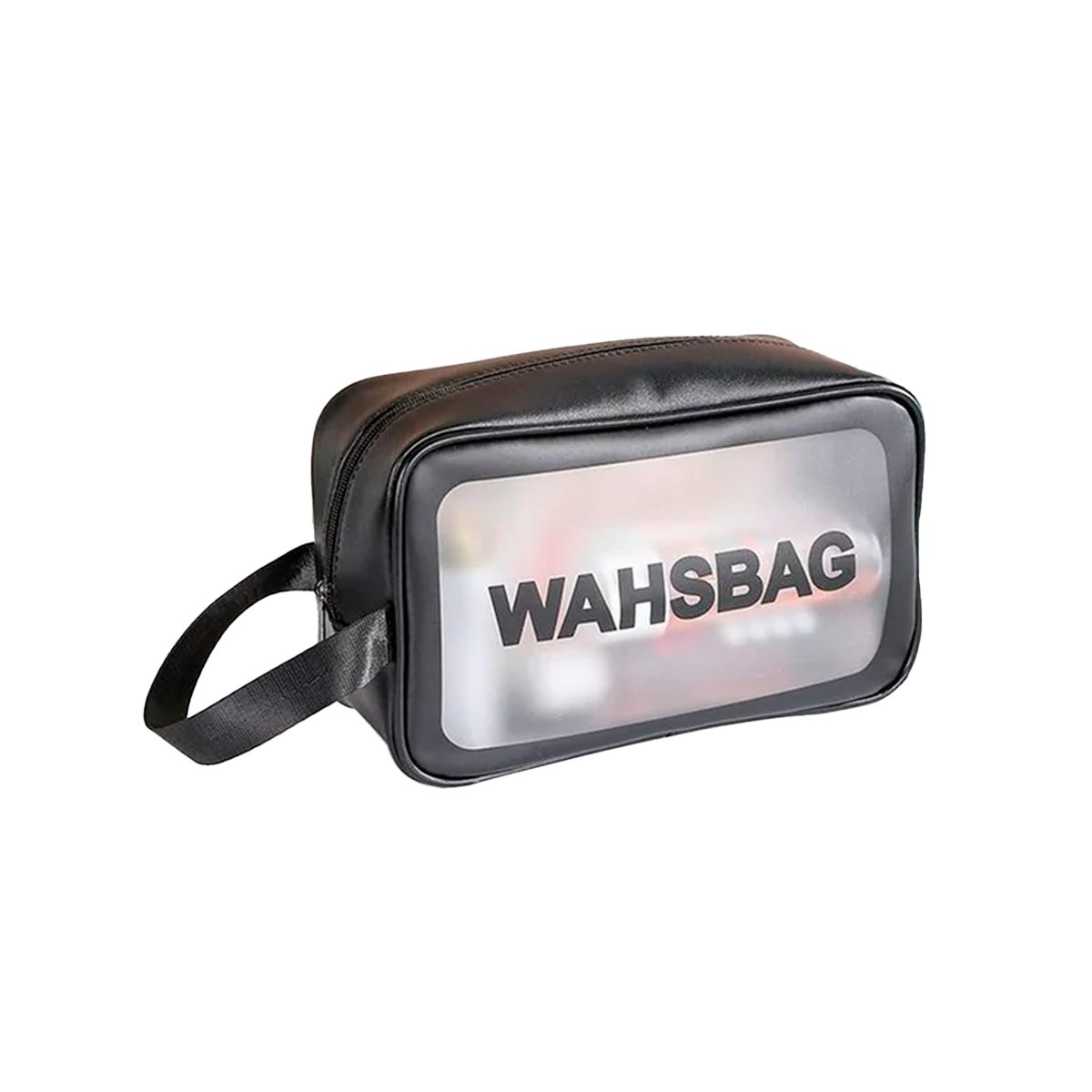 COSMETIQUERA COMPACTA 22X13X7CM DE COLOR NEGRO Y+REGALO STICKER - 3