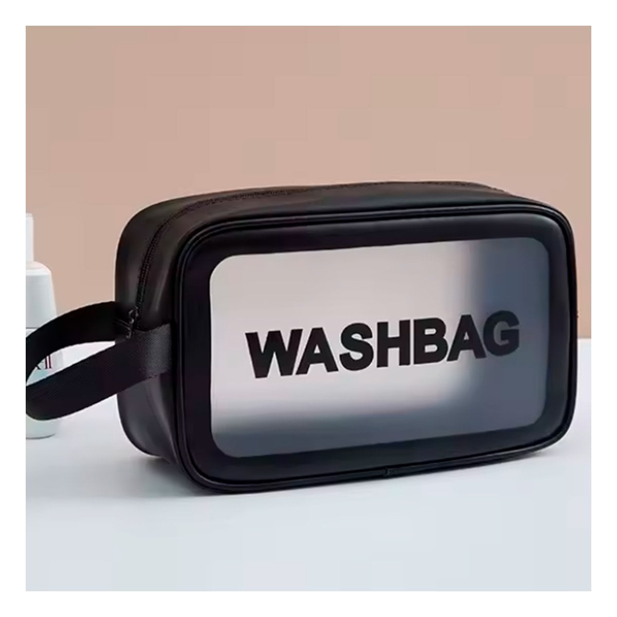 ESTUCHE COMPACTO 22X13X7CM DE COLOR NEGRO RECTANGULAR - 1