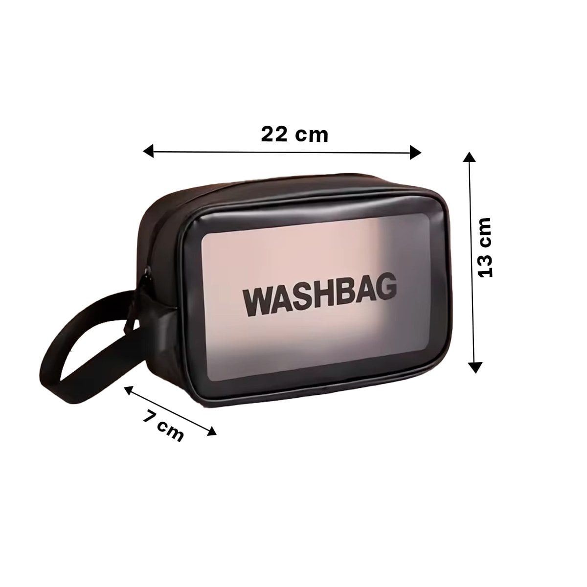 ESTUCHE COMPACTO 22X13X7CM DE COLOR NEGRO RECTANGULAR - 4