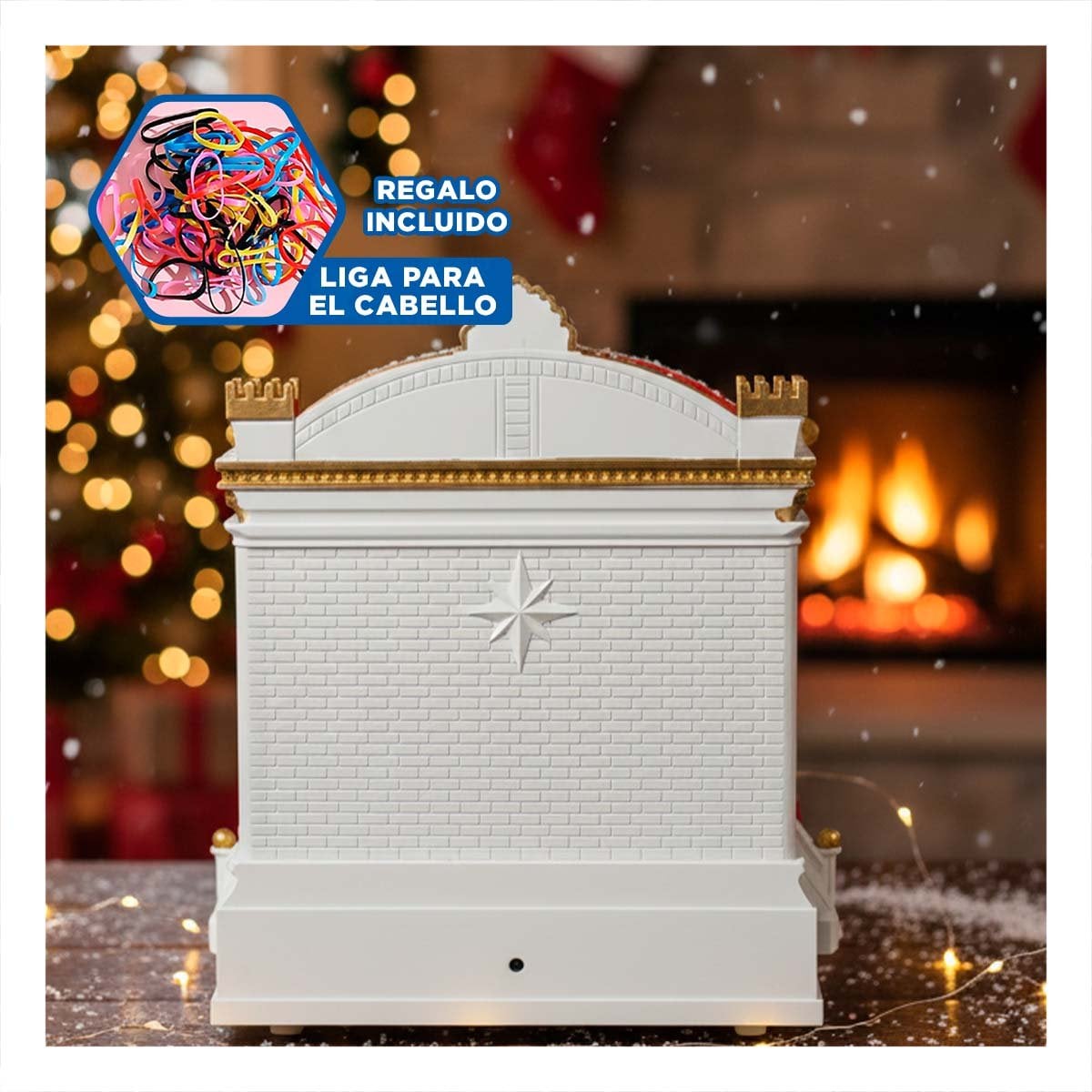 DECORACION TEATRO BALLET CON CASCANUEZ ESCENARIO ROJO 21,5X24CM PARA FIESTA YLIGAS REGALO - 5