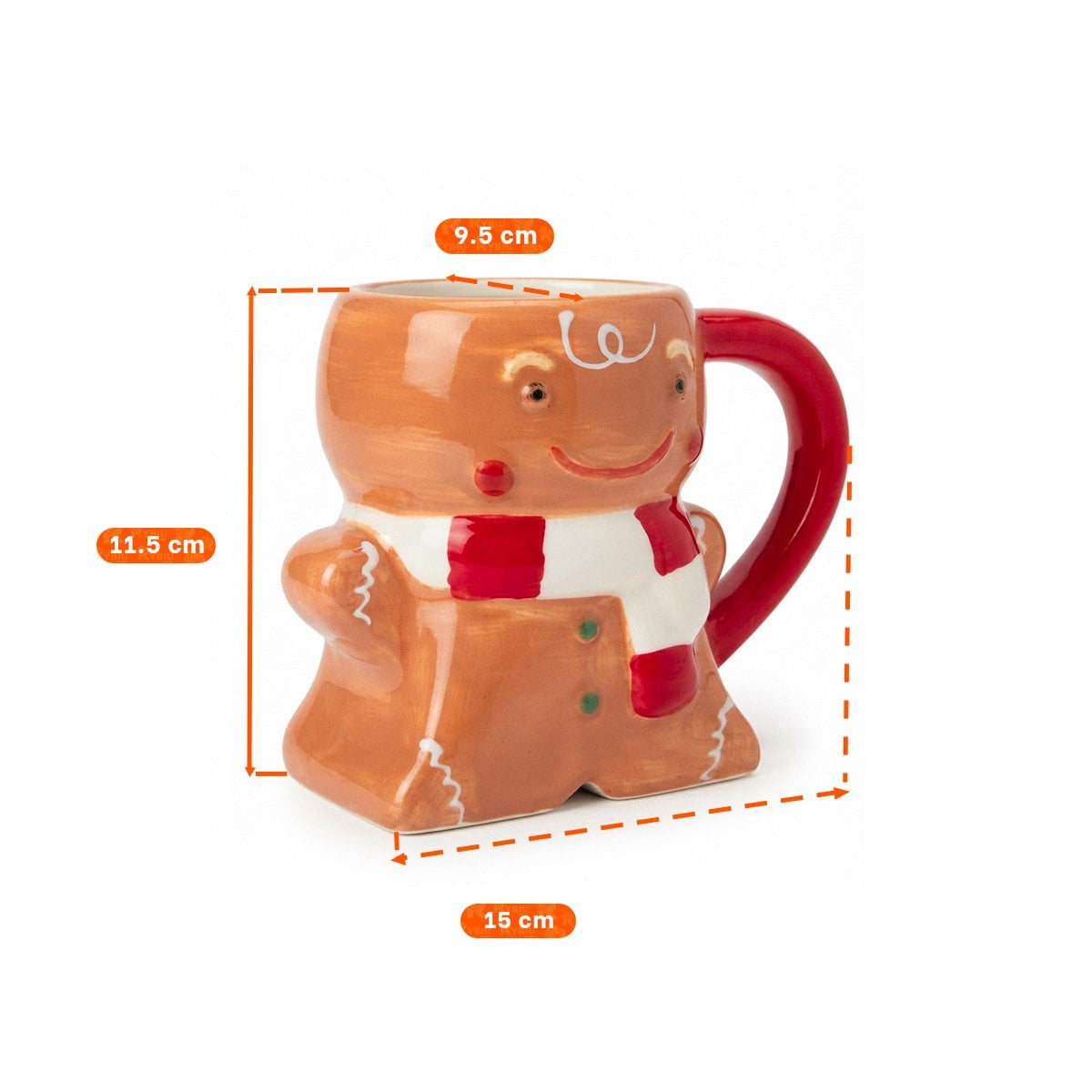 KIT DECORATIVO DE 3PCS MUÑECOS COLGANTES NAVIDEÑOS DE 29,5CM PARA HOGAR YPAPEL REGALO - 3