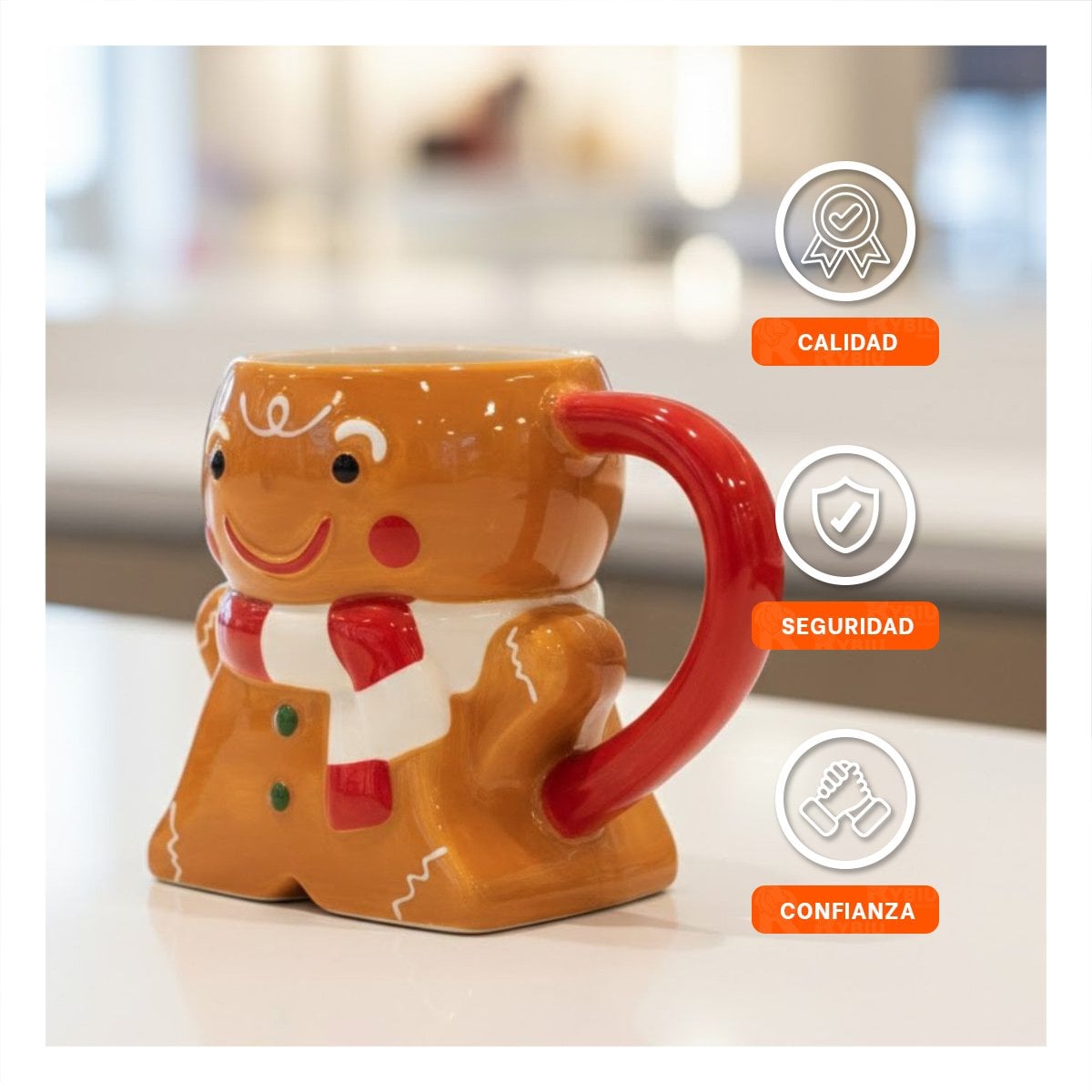 PACK4 JUEGO COLGANTE CON 3PCS MUÑECOS NAVIDEÑOS DE 29,5CM DECORACION HOGAR - 5
