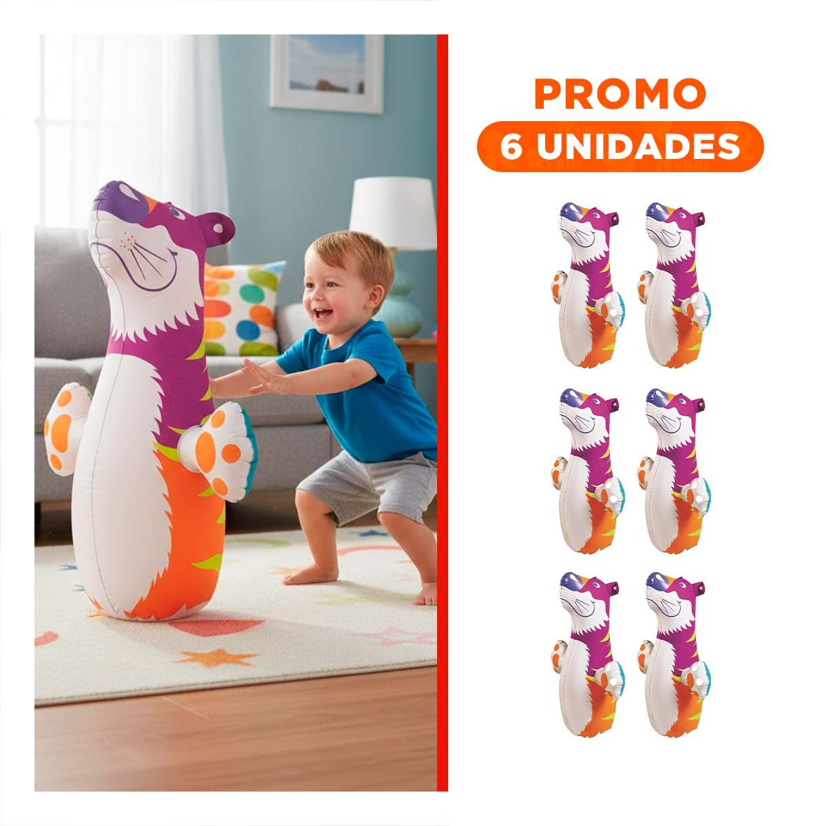 PACK6 ACCESORIO DE MATERIAL DURADERO PARA RESISTIR LOS GOLPES DEL JUEGO - 1