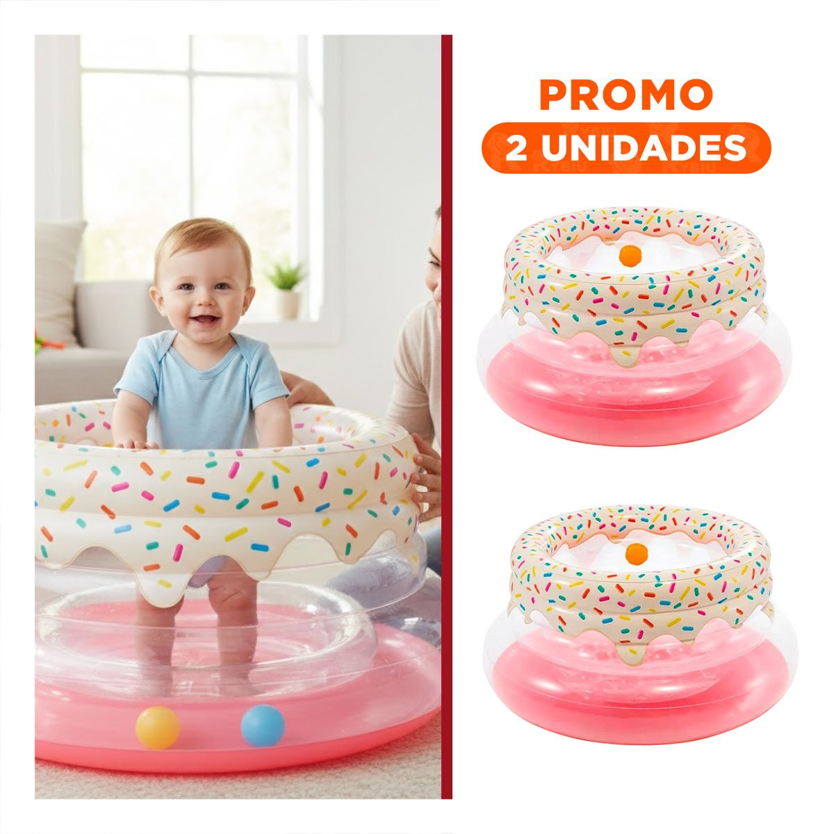 PACK2 JUGUETE DE CUIDADO INFANTIL PARA LA TRANQUILIDAD DE PADRES - 1