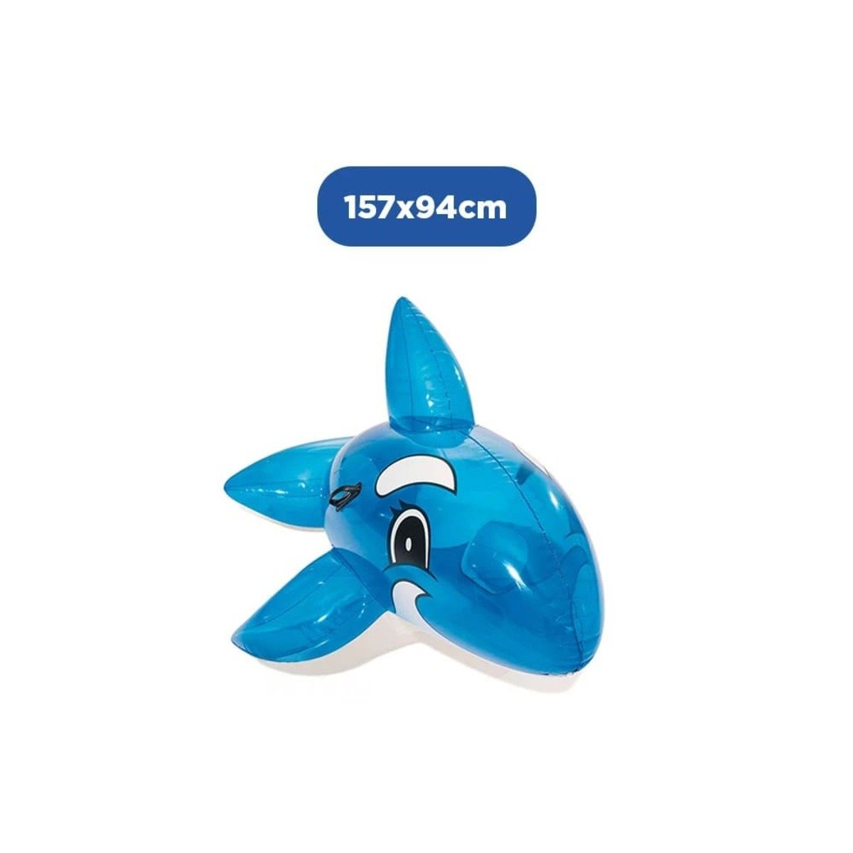 PACK2 ACCESORIO INFLABLE PARA PISCINA CON ESTILO MARINO DIVERTIDO Y+REGALO STICKER - 4