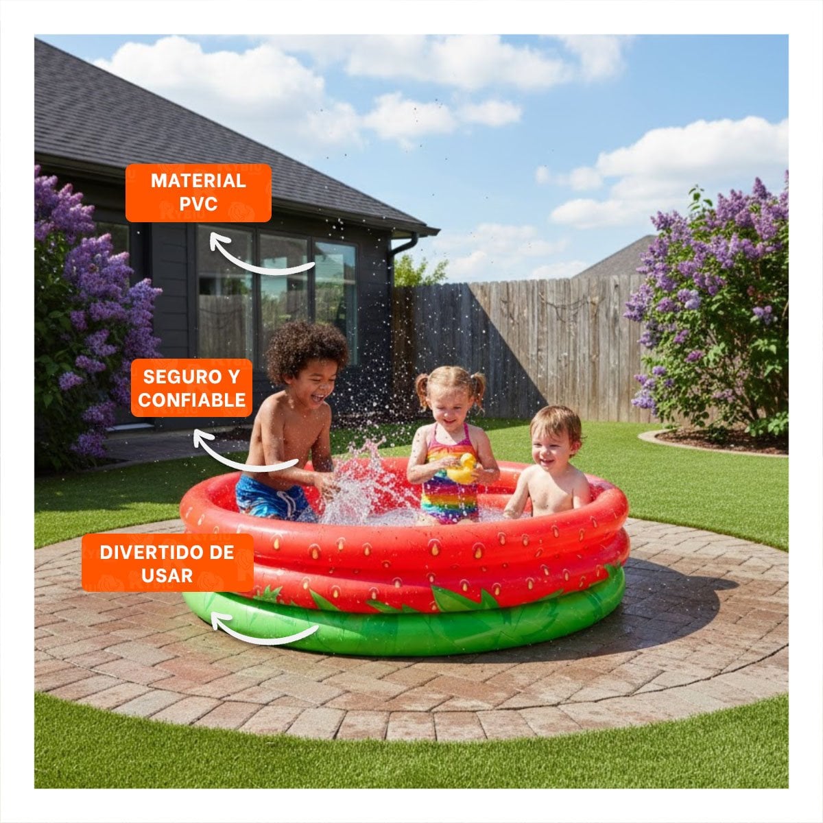 PACK2 ACCESORIO DE VERANO DE TACTO MUY SUAVE PARA LA PIEL DELICADA DE TODOS LOS BEBES - 5