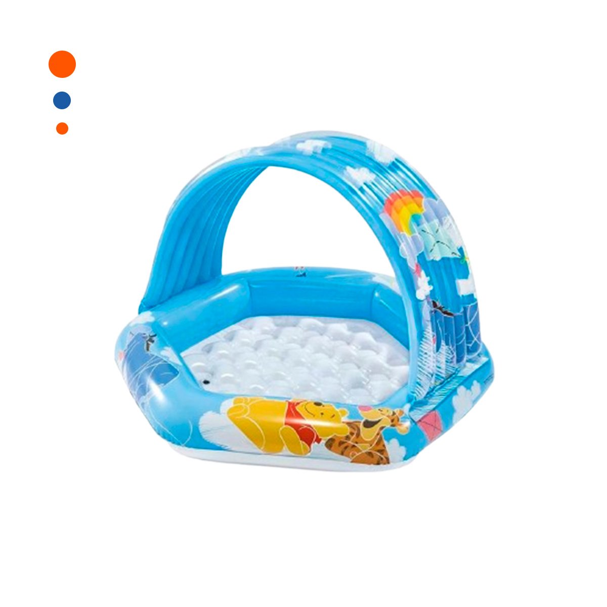PACK2 ARTICULO INFLABLE DE COLOR LLAMATIVO PARA ATRAER A LOS PEQUENOS Y+REGALO STICKER - 2