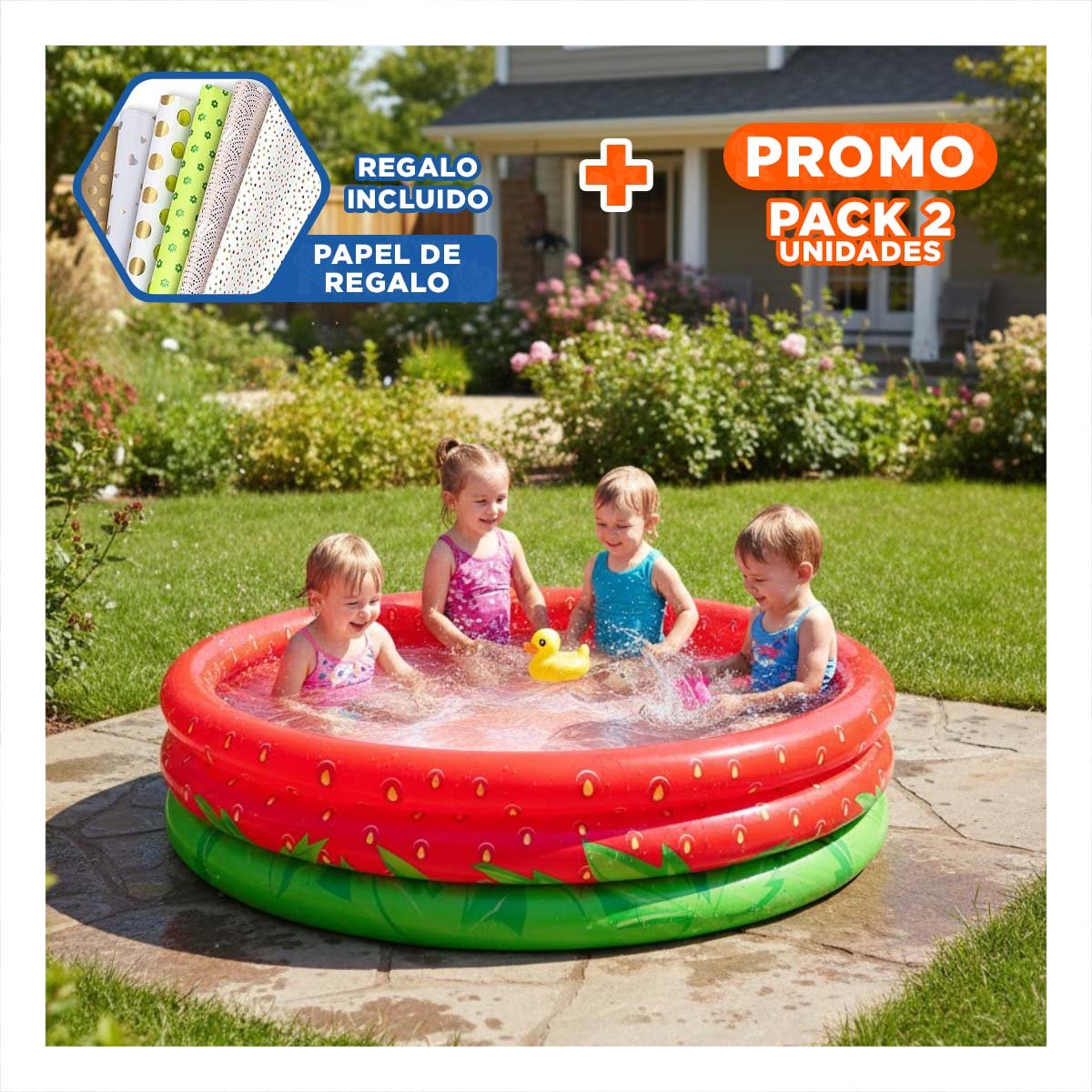 PACK2 ACCESORIO DE VERANO PARA UN DESARROLLO SENSORIAL SALUDABLE Y+PAPEL REGALO - 1