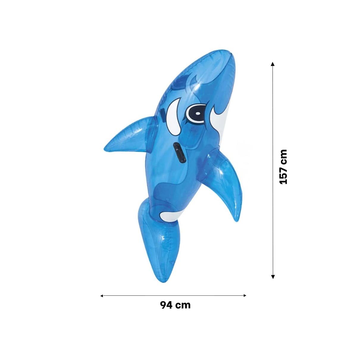 PACK4 ACCESORIO FLOTANTE PARA DIVERSION ACUATICA CON BALLENA - 4