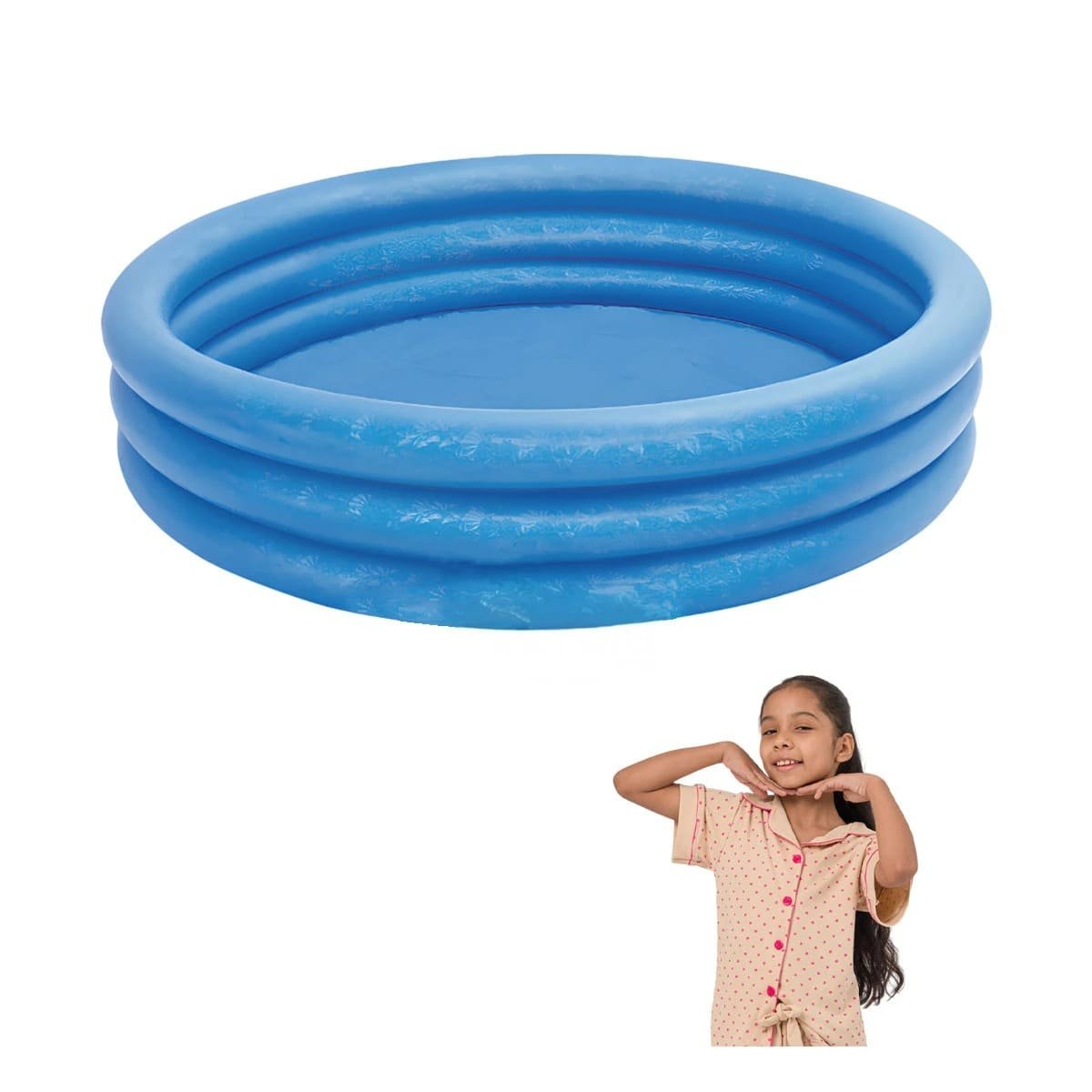 PACK4 ARTICULO INFLABLE AZUL 168X42CM DE TAMANO ADECUADO PARA UN RECREO COMODO Y+PAPEL REGALO - 3