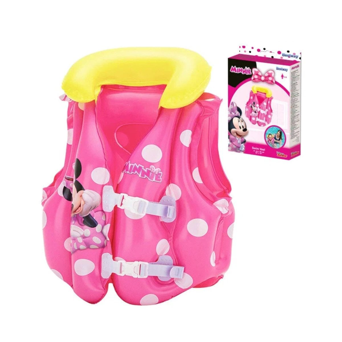 PACK4 CHALECO INFANTIL PARA NATACION CON AJUSTE FLEXIBLE Y SEGURO Y+PAPEL REGALO - 3
