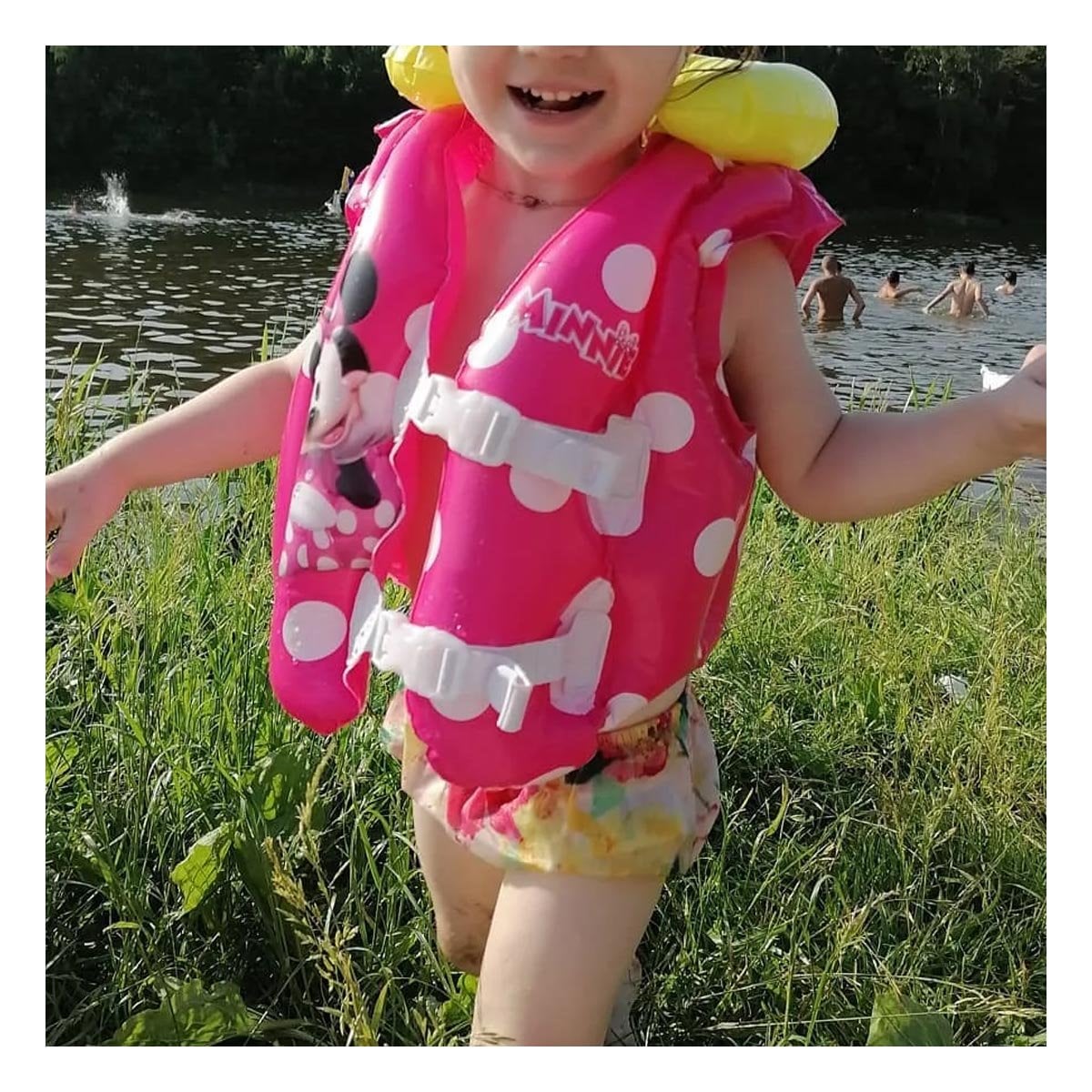 PACK4 CHALECO INFANTIL PARA NATACION CON AJUSTE FLEXIBLE Y SEGURO Y+PAPEL REGALO - 5