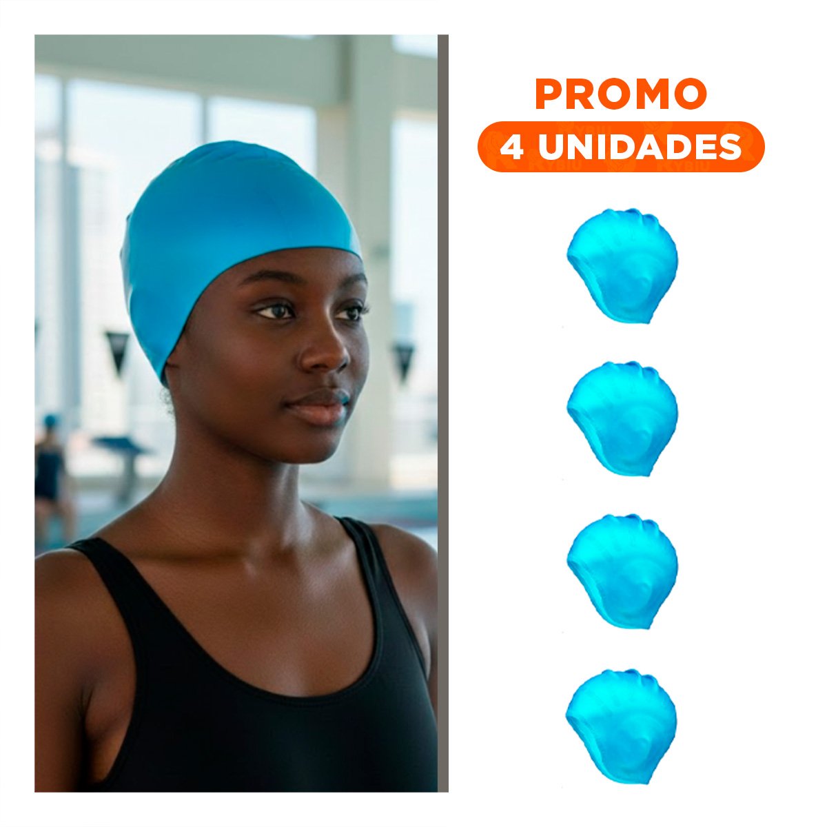 PACK4 EQUIPO FUNCIONAL PARA NATACION Y JUEGOS ACUATICOS Y+REGALO STICKER - 1