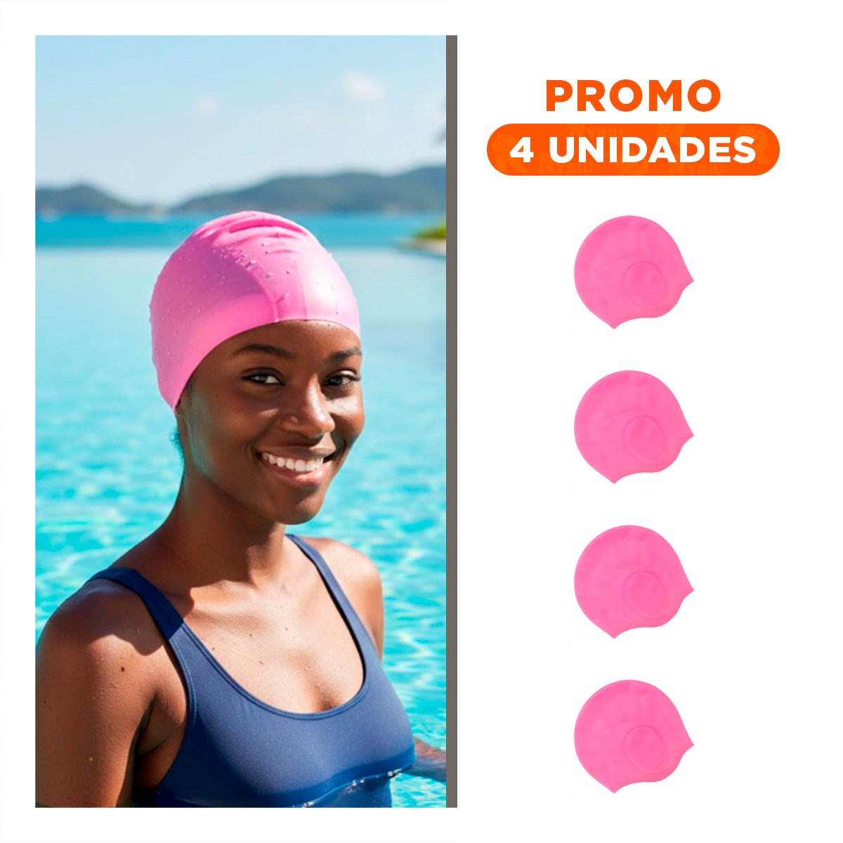 PACK4 EQUIPO FUNCIONAL PARA NATACION Y JUEGOS ACUATICOS Y+REGALO STICKER - 1