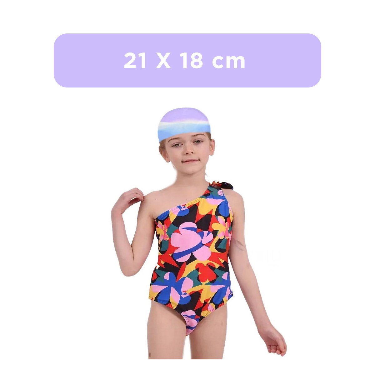 PACK6 PROTECTOR NATACION UNISEX PARA LA CABEZA PRACTICO EN PISCINA - 4