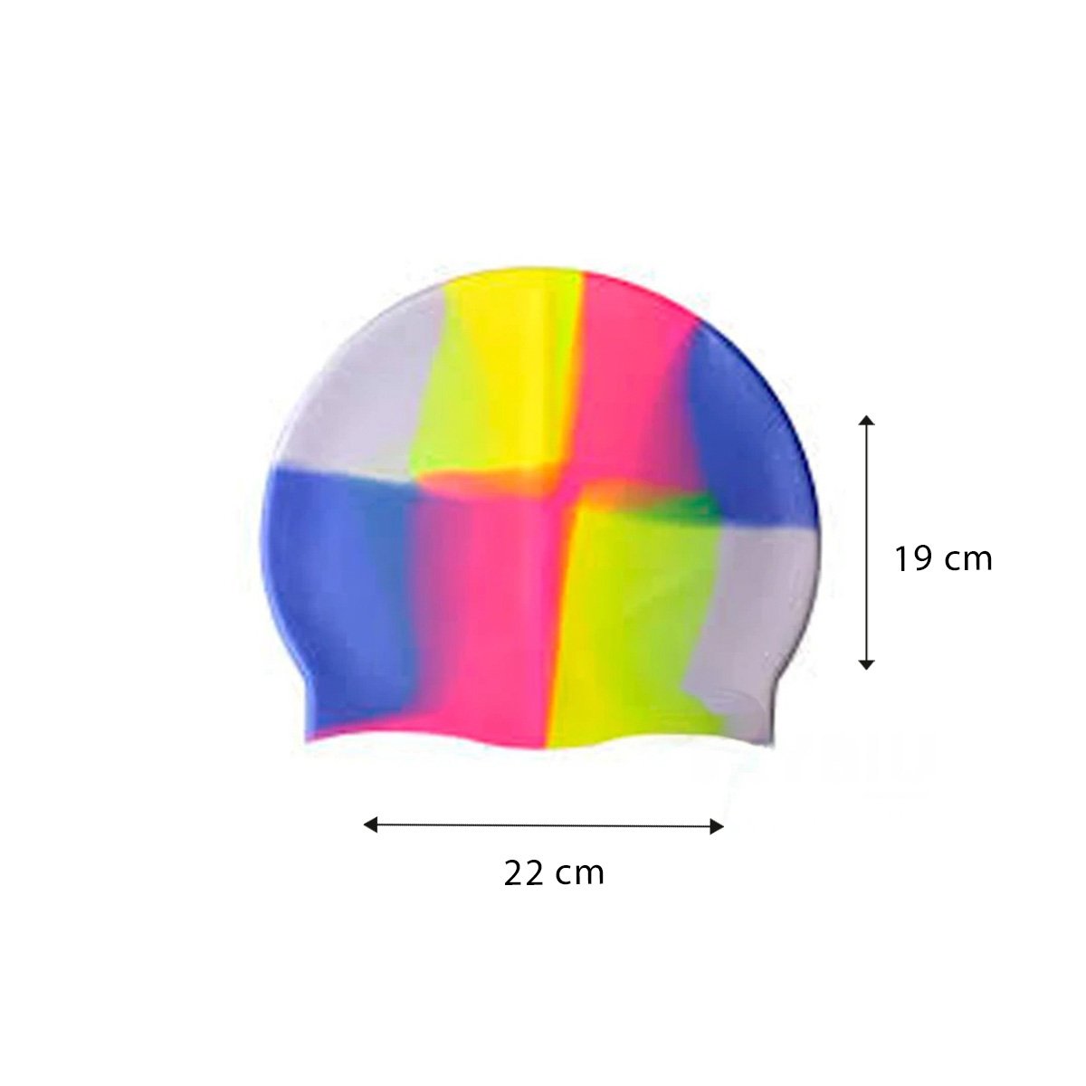 PACK2 ACCESORIO DE NATACION BLANCO AMARILLO FUCSIA AZUL USO DEPORTIVO Y+REGALO STICKER - 4