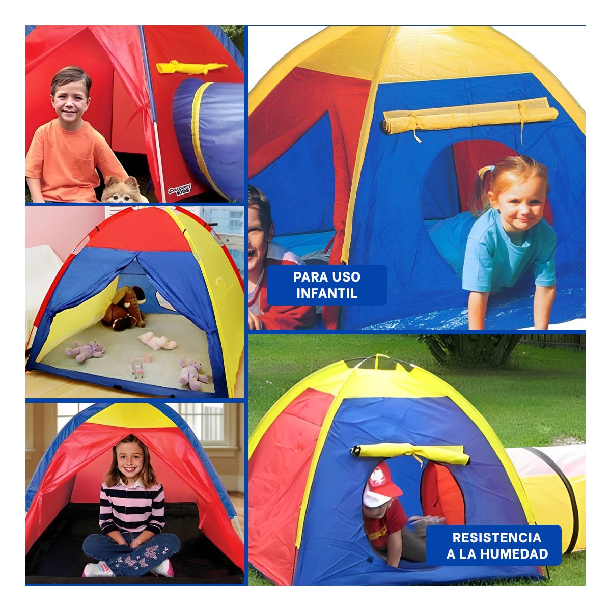 PACK6 ÁREA INFANTIL PORTATIL MG-15206 COMODA Y SEGURA PARA DIVERSION DE NIÑOS Y+PAPEL REGALO - 3