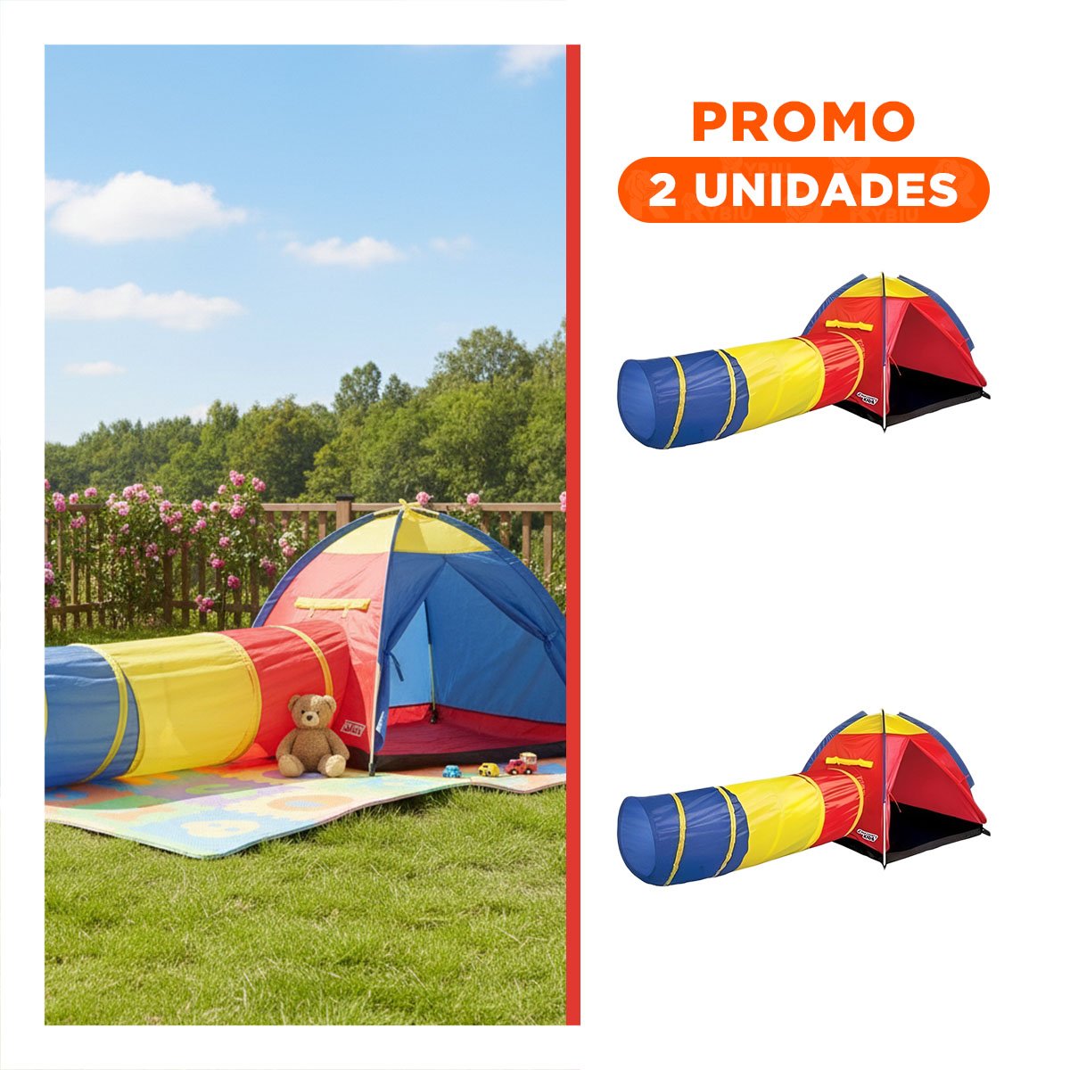 PACK2 CORRAL PARA NIÑOS MG-15206 COMODO Y FACIL DE USAR PARA ACTIVIDADES EN CASA - 1