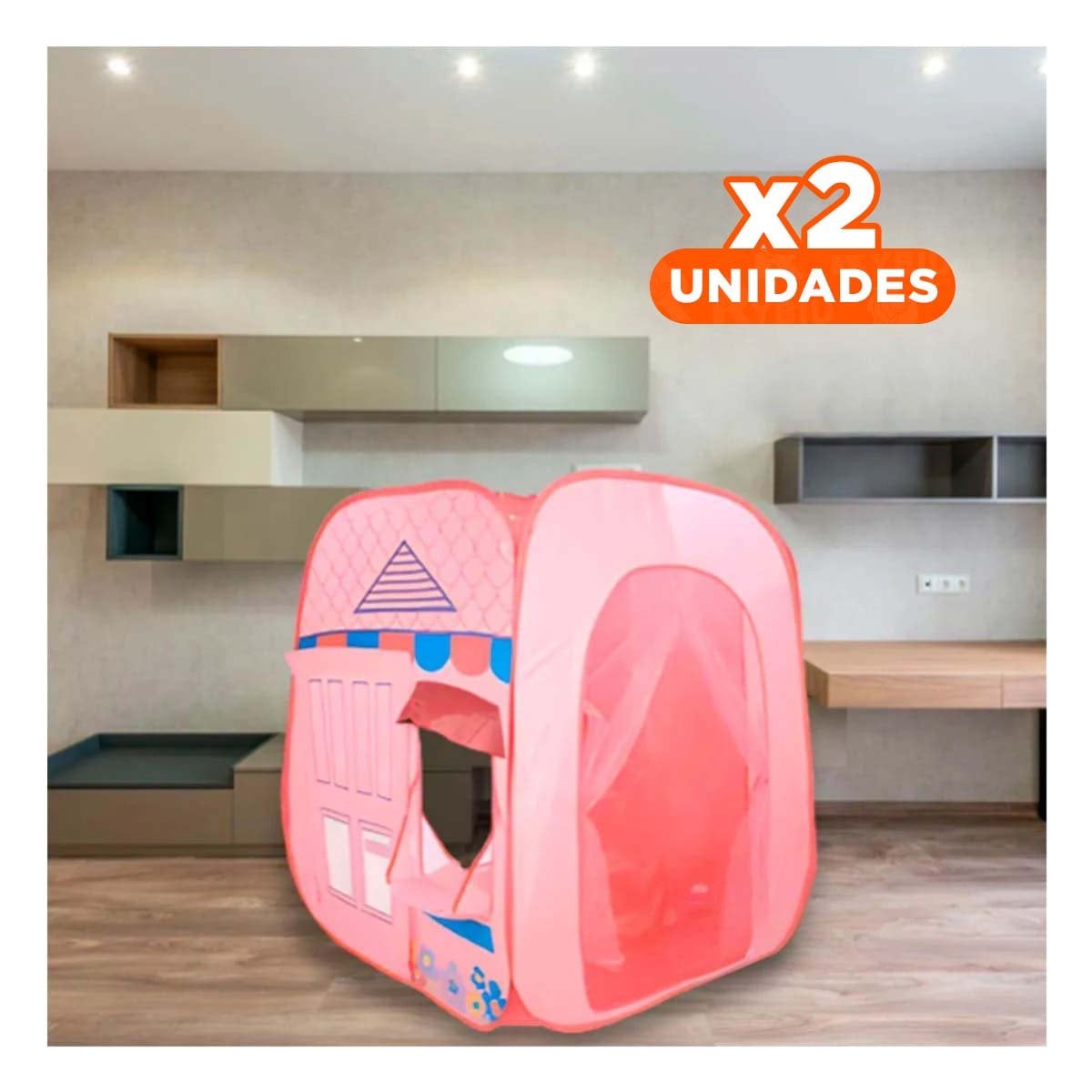 PACK2 TIENDA CREATIVA MG-801-3 PARA MOMENTOS DE JUEGO EN FAMILIA Y+REGALO STICKER - 1