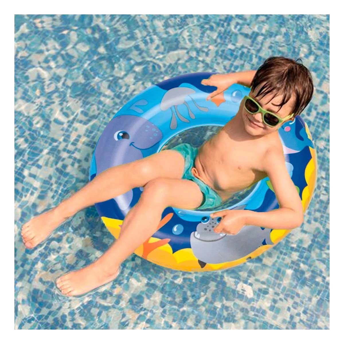 PACK12 ARO PORTATIL DE AGUA ACUARIO TORTUGA 36113 COMODO Y SEGURO PARA NINOS - 3
