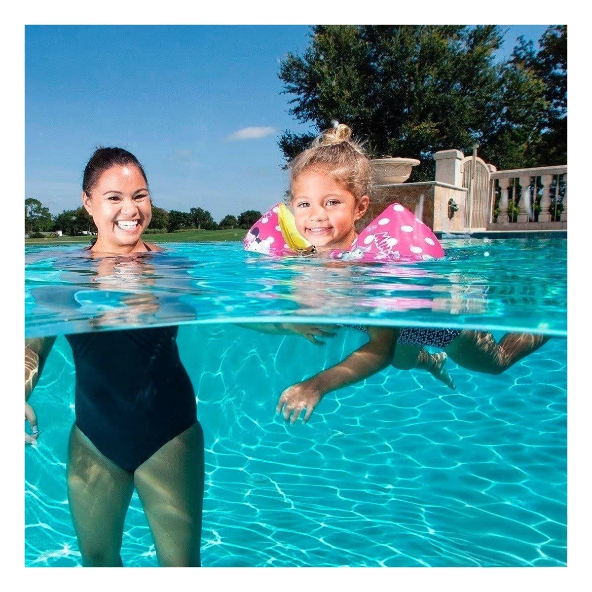 Flotador Infantil 28cm Natación Con Correa Ajustable Piscina