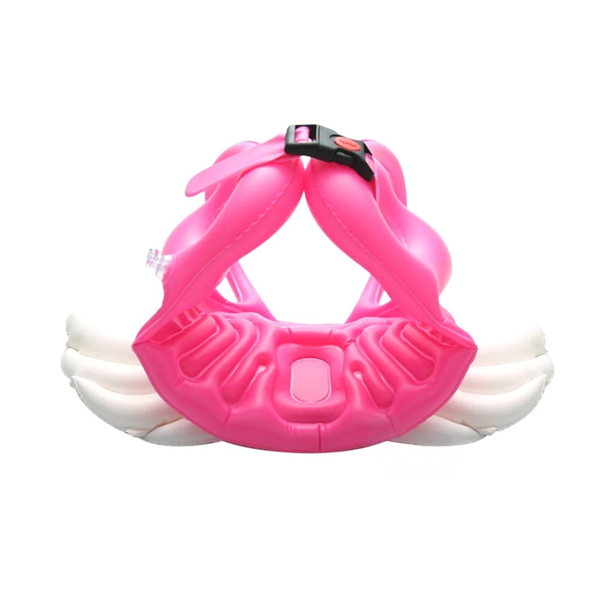 PACK12 INFLABLE CON ALAS ROSADO DIVERTIDO Y COLORIDO PARA NIÑOS EN PISCINA Y+REGALO STICKER - 2