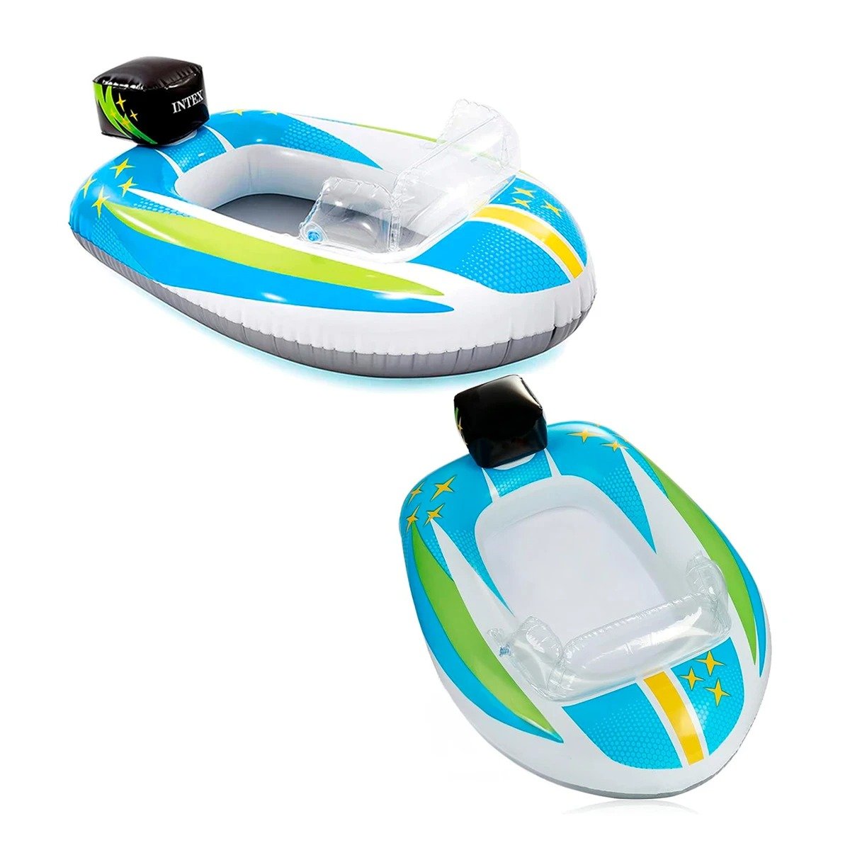 PACK6 FLOTANTE PORTATIL DE AGUA 3D CARRO 59380NP RESISTENTE Y FACIL DE USAR Y+REGALO STICKER - 2