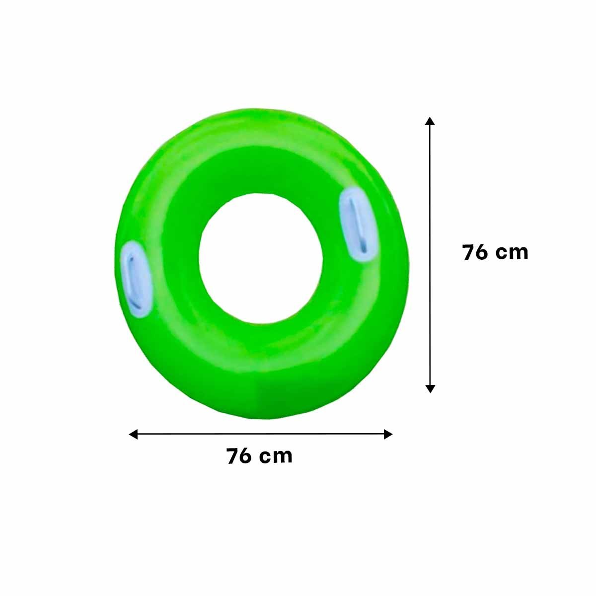 PACK6 INFLABLE CON ASA VERDE 76 CM LUDICO Y SEGURO PARA PISCINA Y NIÑOS Y+REGALO STICKER - 4
