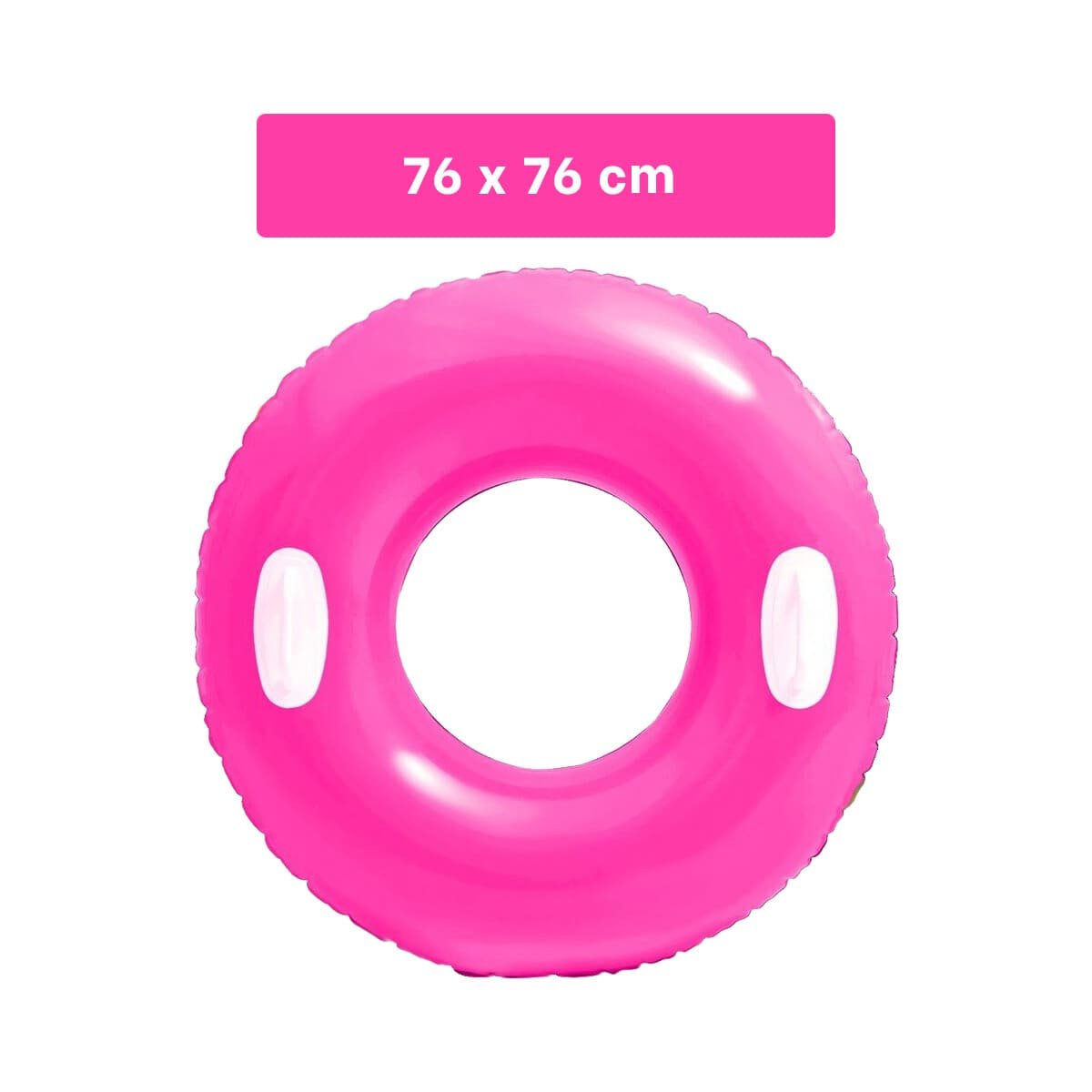 PACK12 INFLABLE CON ASA FUCSIA 76 CM LUDICO Y SEGURO PARA PISCINA Y NIÑOS Y+PAPEL REGALO - 4