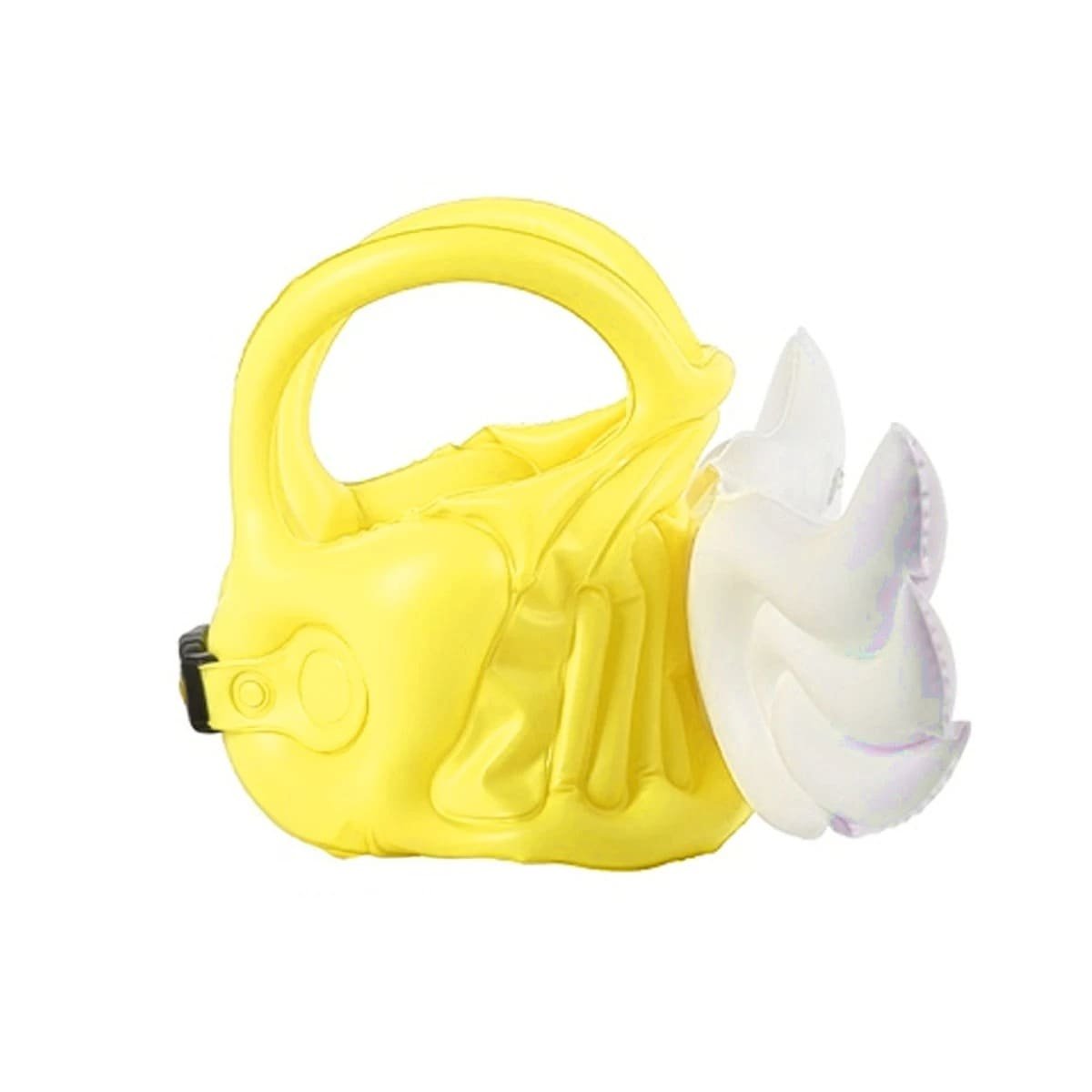 PACK2 JUGUETE CON ALAS AMARILLO SEGURO Y DIVERTIDO PARA PISCINA Y NIÑOS Y+REGALO STICKER - 2