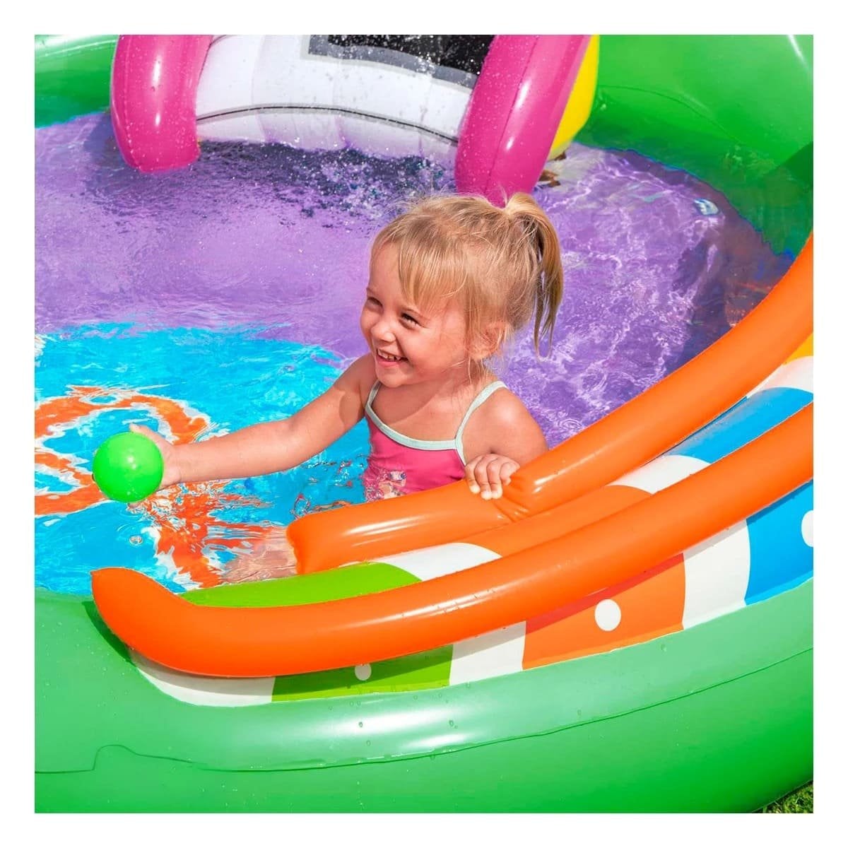 PACK2 PARQUE INFANTIL BESTWAY 53117 295X137X190 CM PARQUE ACUATICO INFANTIL PARA JUEGOS - 2