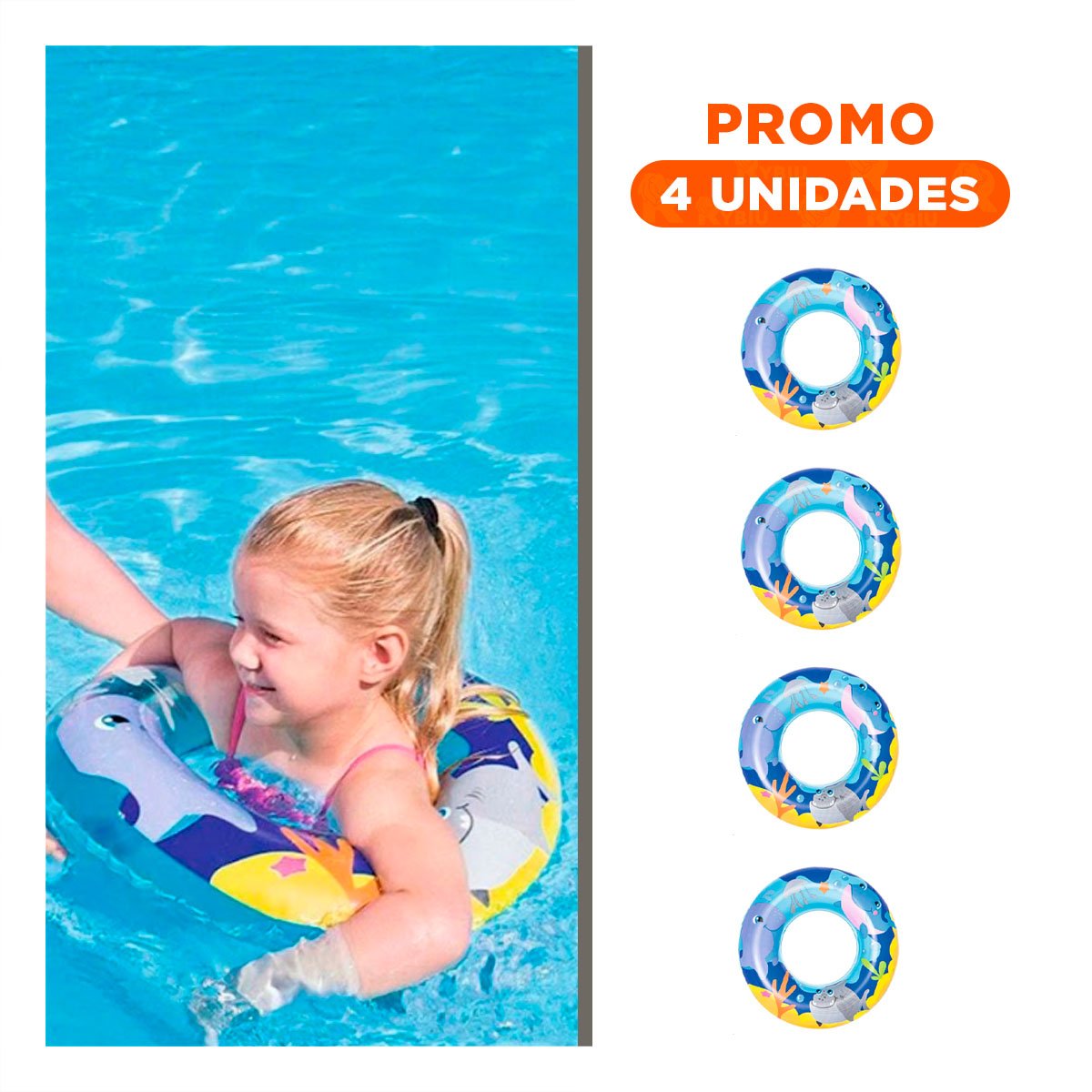 PACK6 FLOTADOR PORTATIL DE AGUA ACUARIO TORTUGA 36113 FACIL DE USAR Y TRANSPORTAR - 1