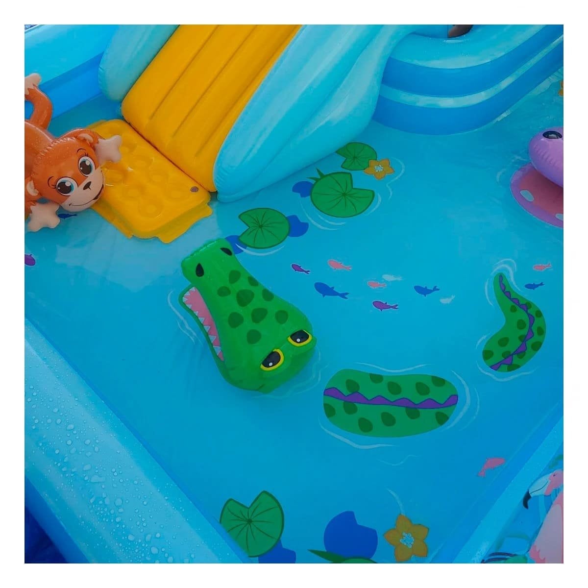 PACK2 CENTRO INFANTIL INTEX 57161NP 257X216X94 CM JUNGLA Y+REGALO STICKER - 5