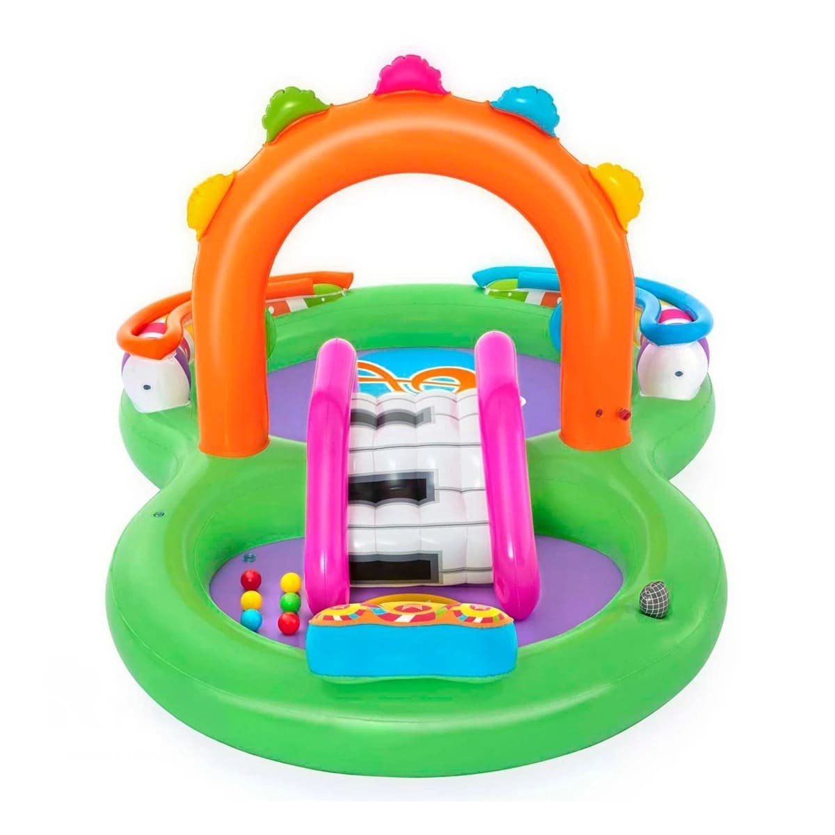 PACK2 ESTACION INFANTIL BESTWAY 53117 295X137X190 CM PARQUE ACUATICO INFANTIL Y+REGALO STICKER - 2