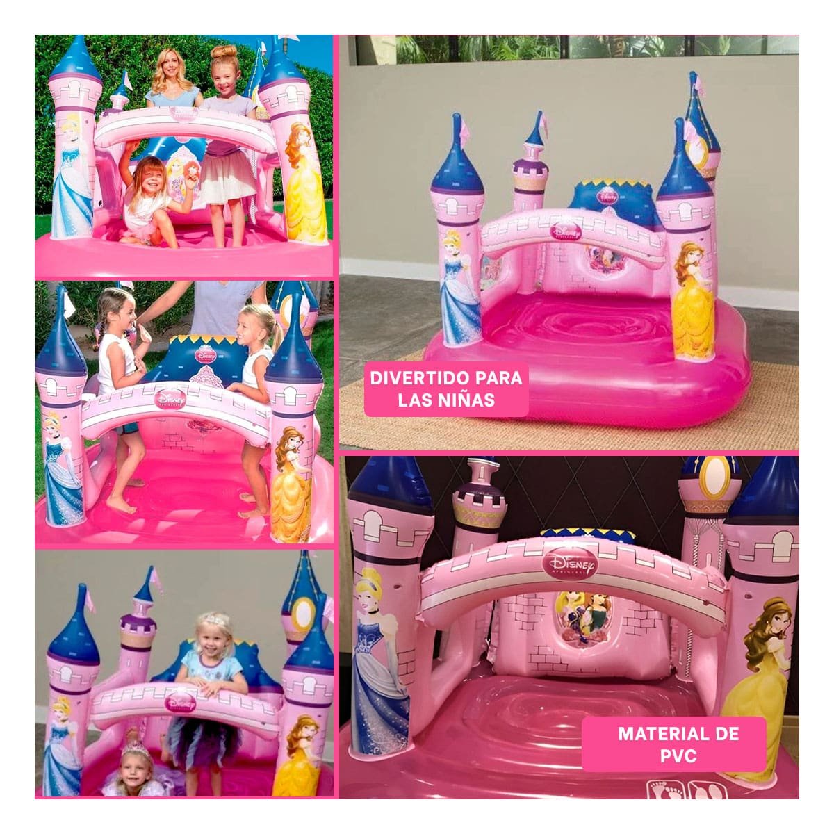PACK2 FORTALEZA INFLABLE BESTWAY 91050 157X147X163 CM PARA DIVERSION EN CASA Y+PAPEL REGALO - 3