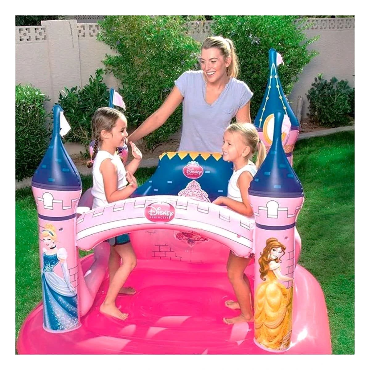 PACK2 CASTILLO INFLABLE BESTWAY 91050 157X147X163 CM PARA JUEGOS INFANTILES - 2