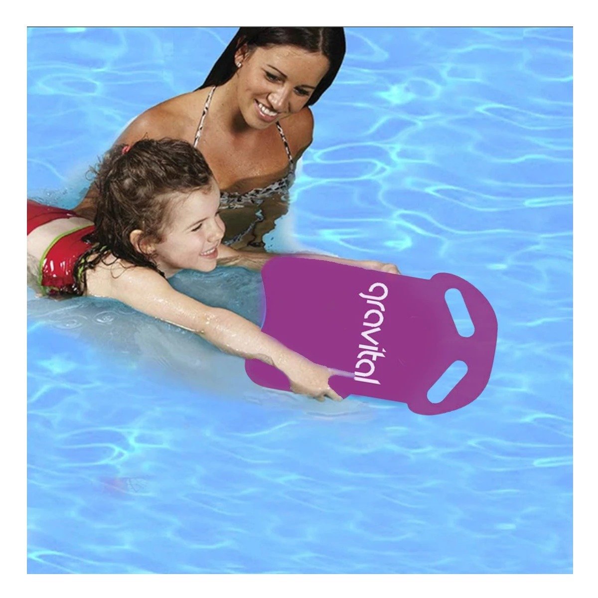 PACK4 FLOTADOR DE NATACION CON CINTURA PARA ENTRENAMIENTO ACUATICO EN PISCINA COLOR LILA - 5