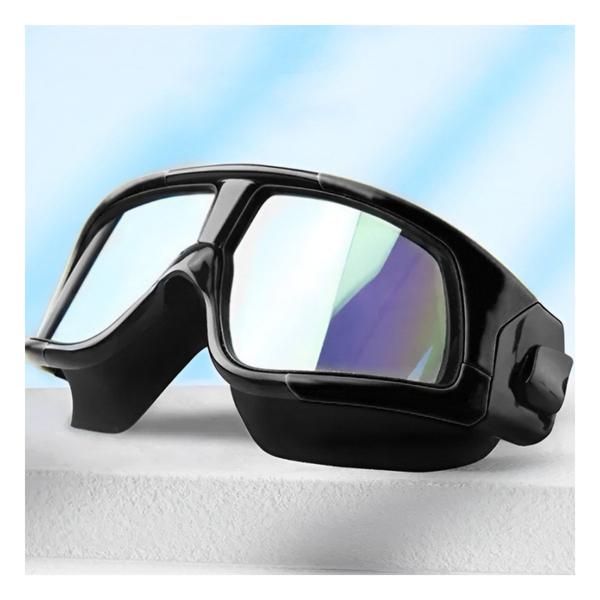 PACK4 ANTEOJOS DE NATACION CON AJUSTE COMODO Y DISENO DEPORTIVO - 3