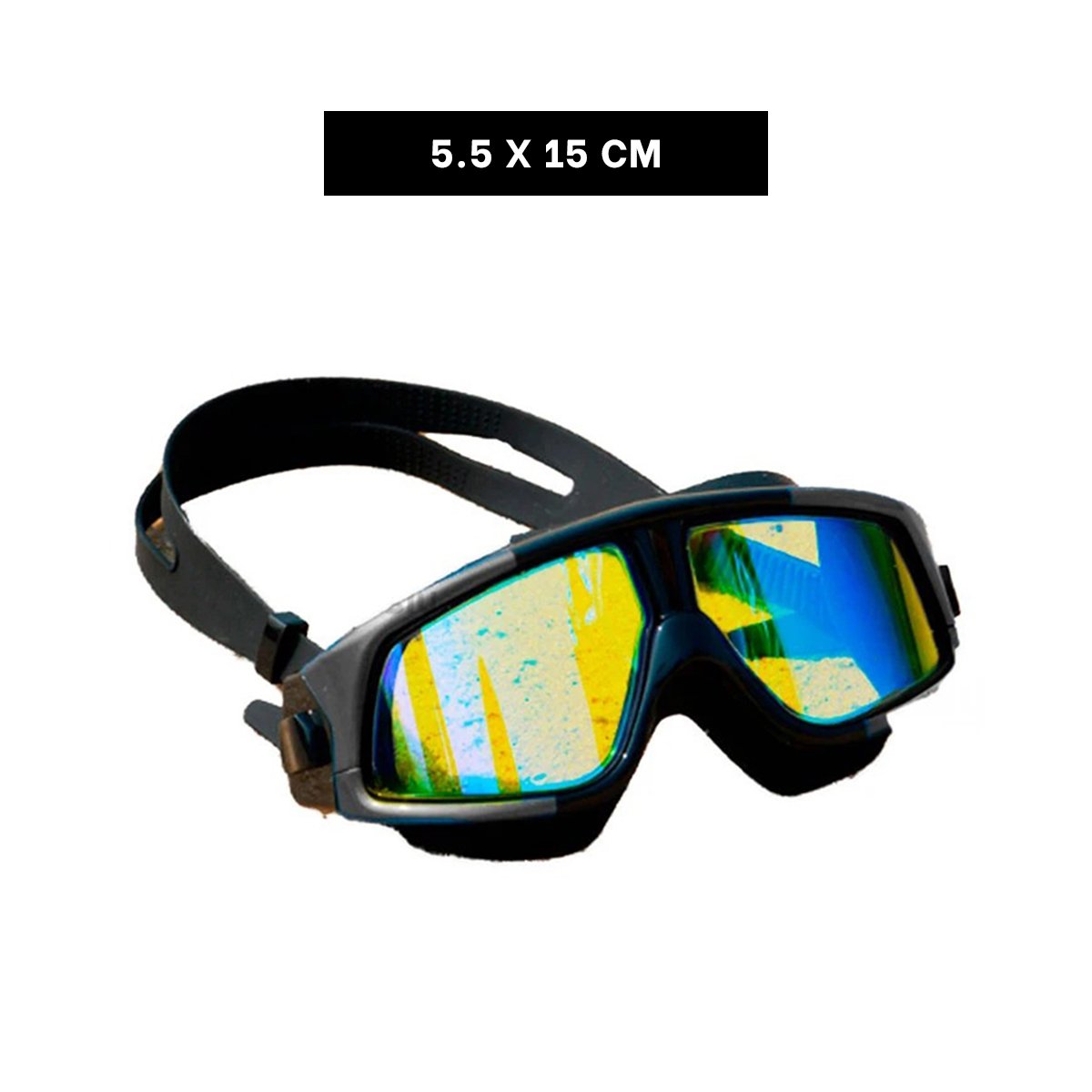 PACK4 ANTEOJOS DE NATACION CON AJUSTE COMODO Y DISENO DEPORTIVO - 4