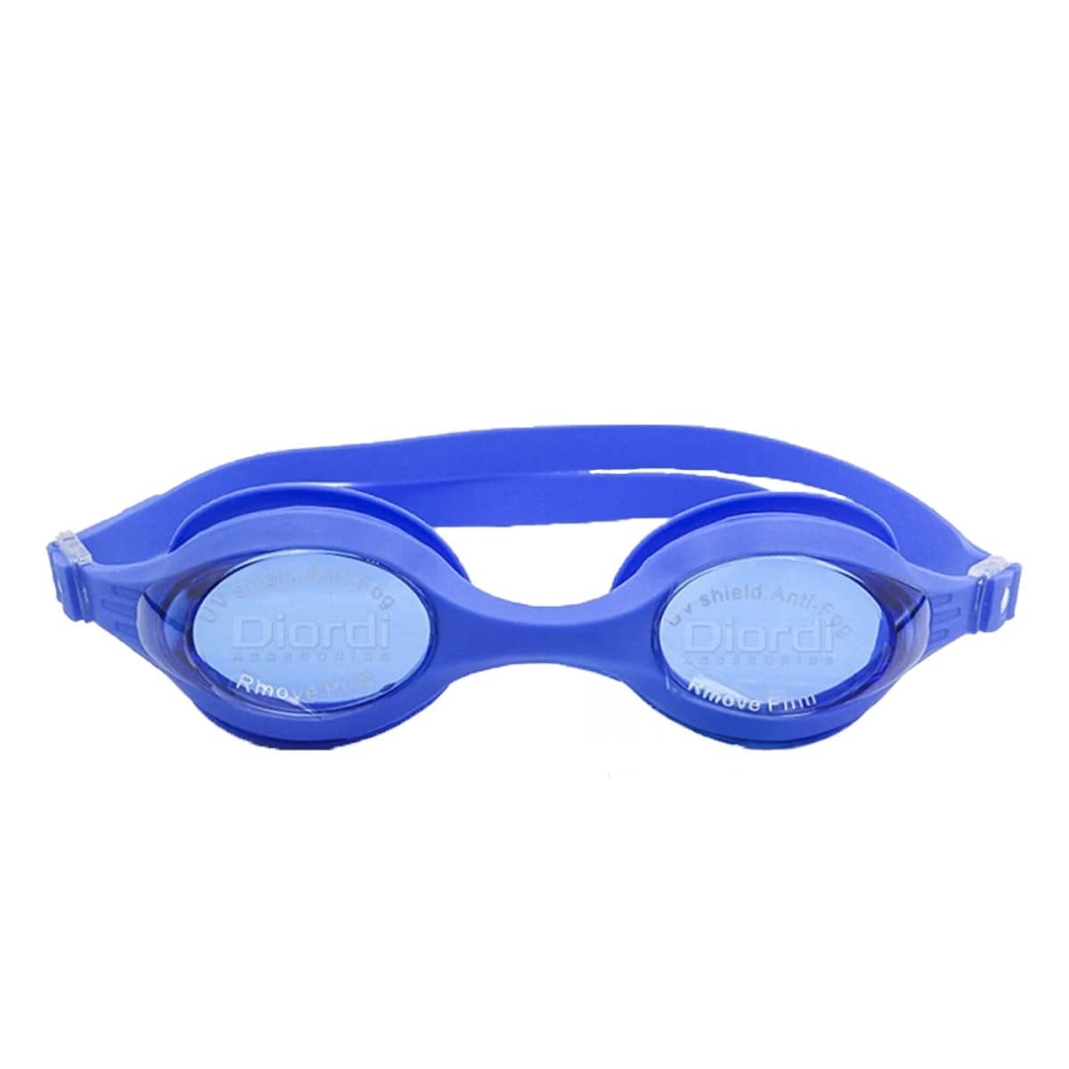 PACK4 PROTECTOR PARA NATACION AZUL CON LENTE TRANSPARENTE Y MARCO COMODO Y+PAPEL REGALO - 3