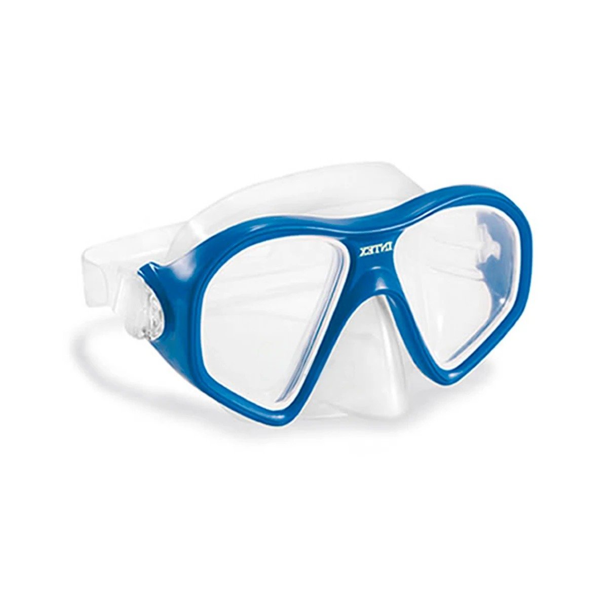PACK4 VISORES DE BUCEO ADULTO AZUL CON VISION CLARA Y CORREA AJUSTABLE Y+PAPEL REGALO - 3